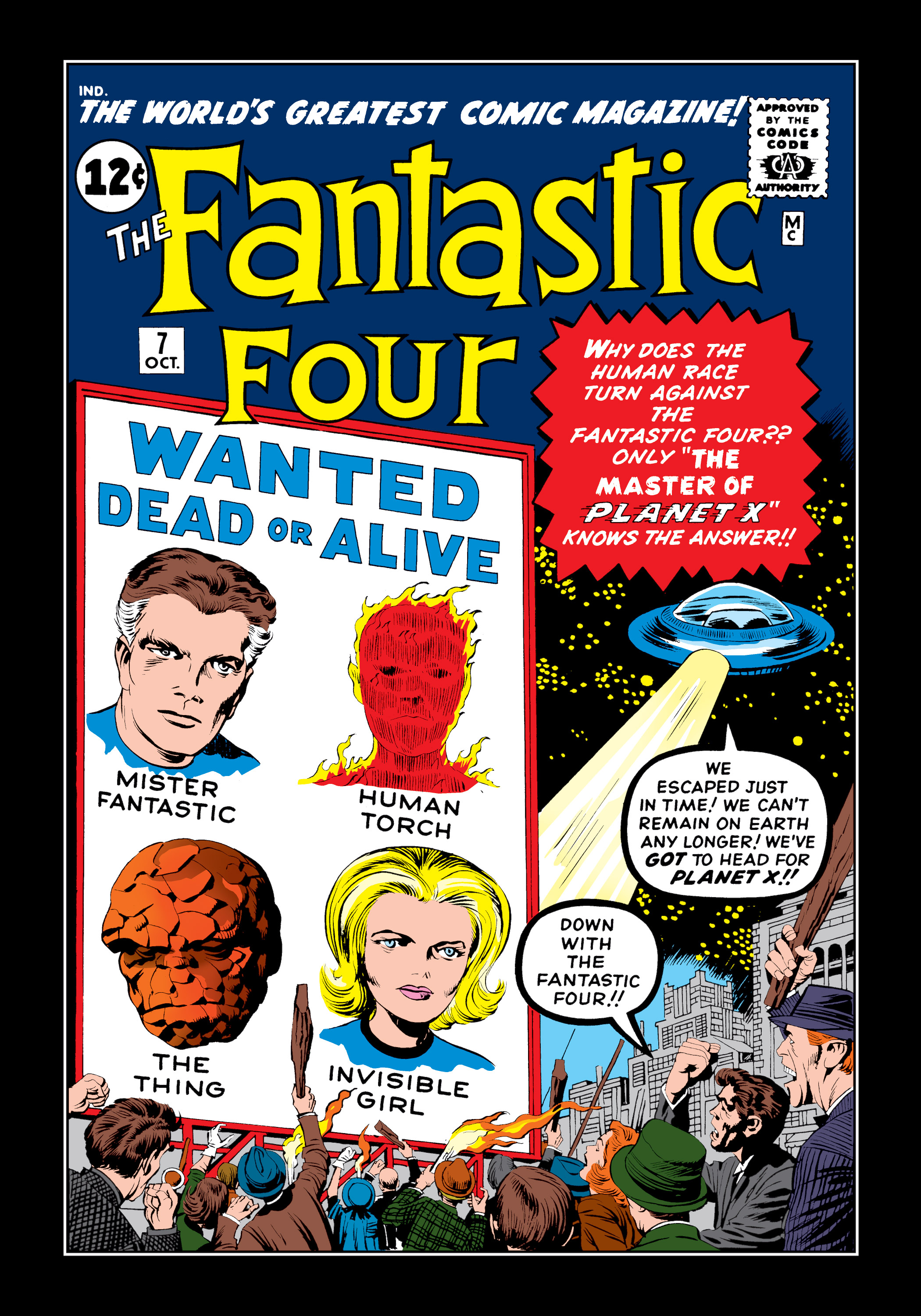 Read online Marvel Masterworks: The Fantastic Four comic -  Issue # TPB 1 (Part 2) - 57