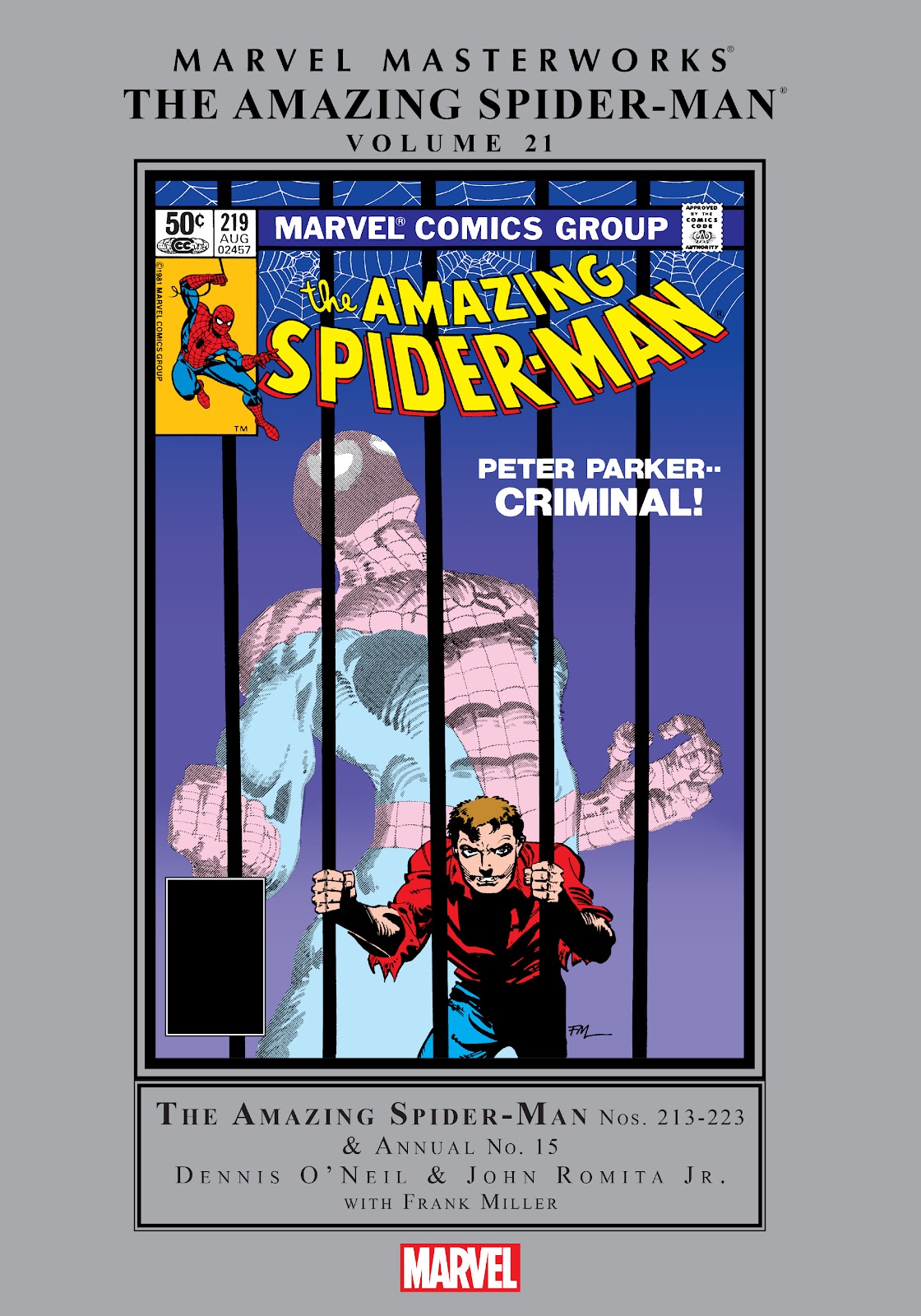 Marvel Masterworks: The Amazing Spider-Man issue TPB 21 (Part 1) - Page 1