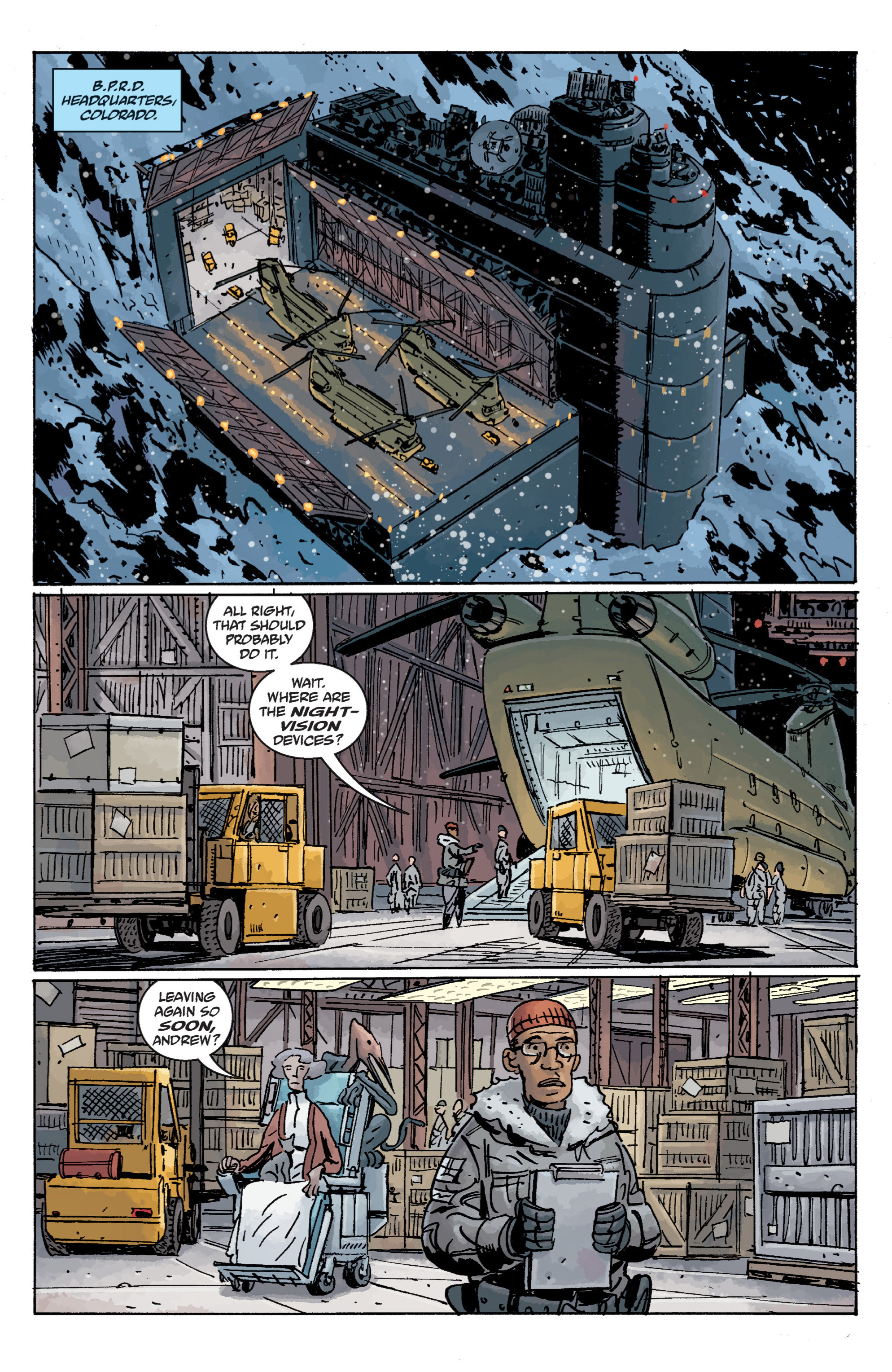 Read online B.P.R.D. (2003) comic -  Issue # TPB 14 - 15