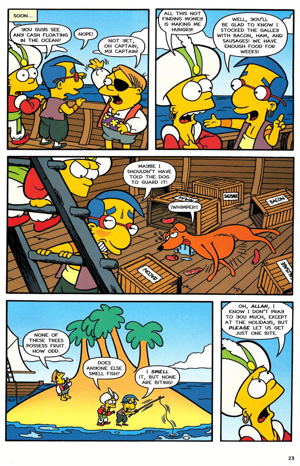 Read online Simpsons Comics comic -  Issue #126 - 19