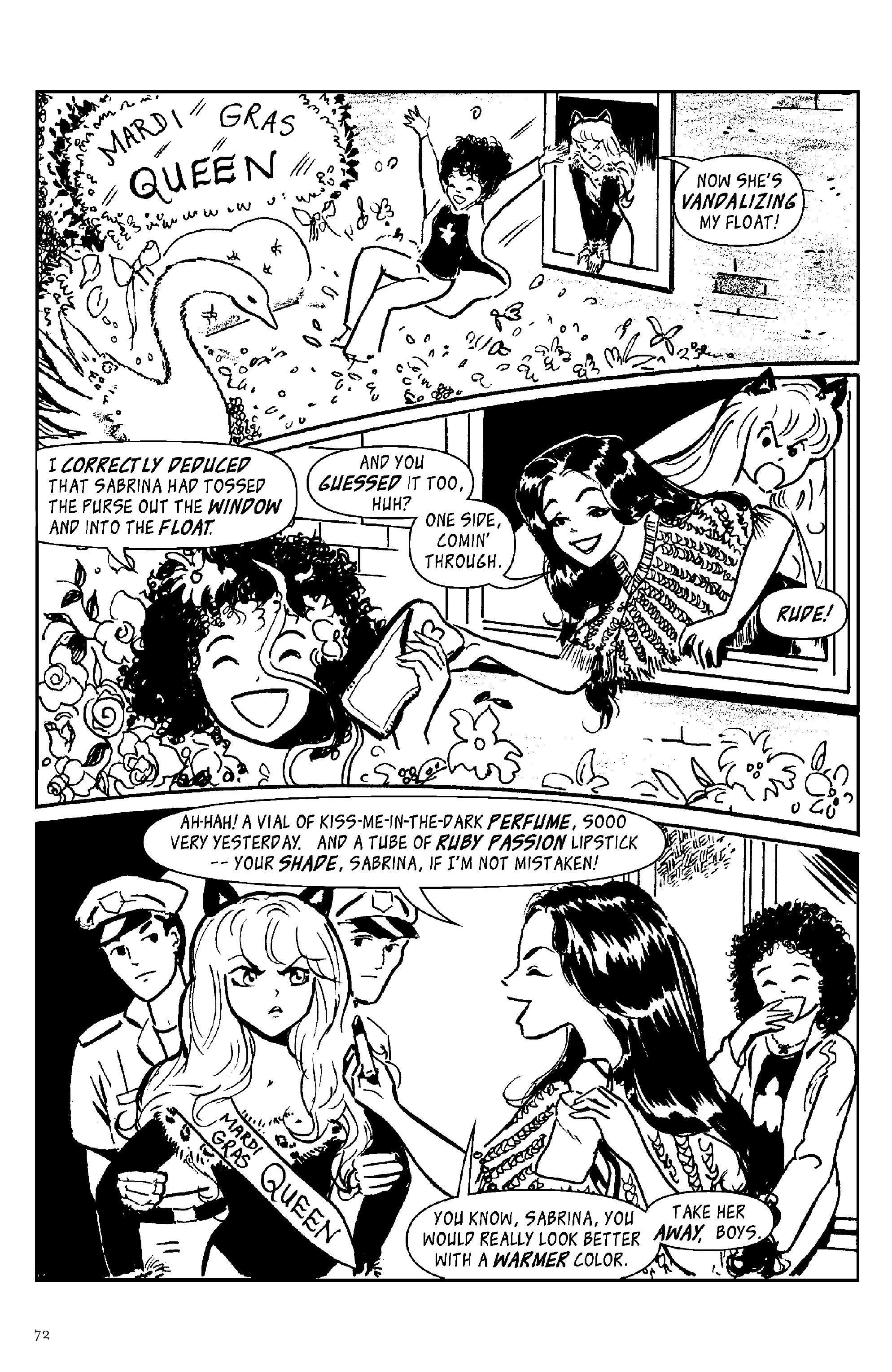 Read online Drawing Lines: An Anthology of Women Cartoonists comic -  Issue # TPB - 72