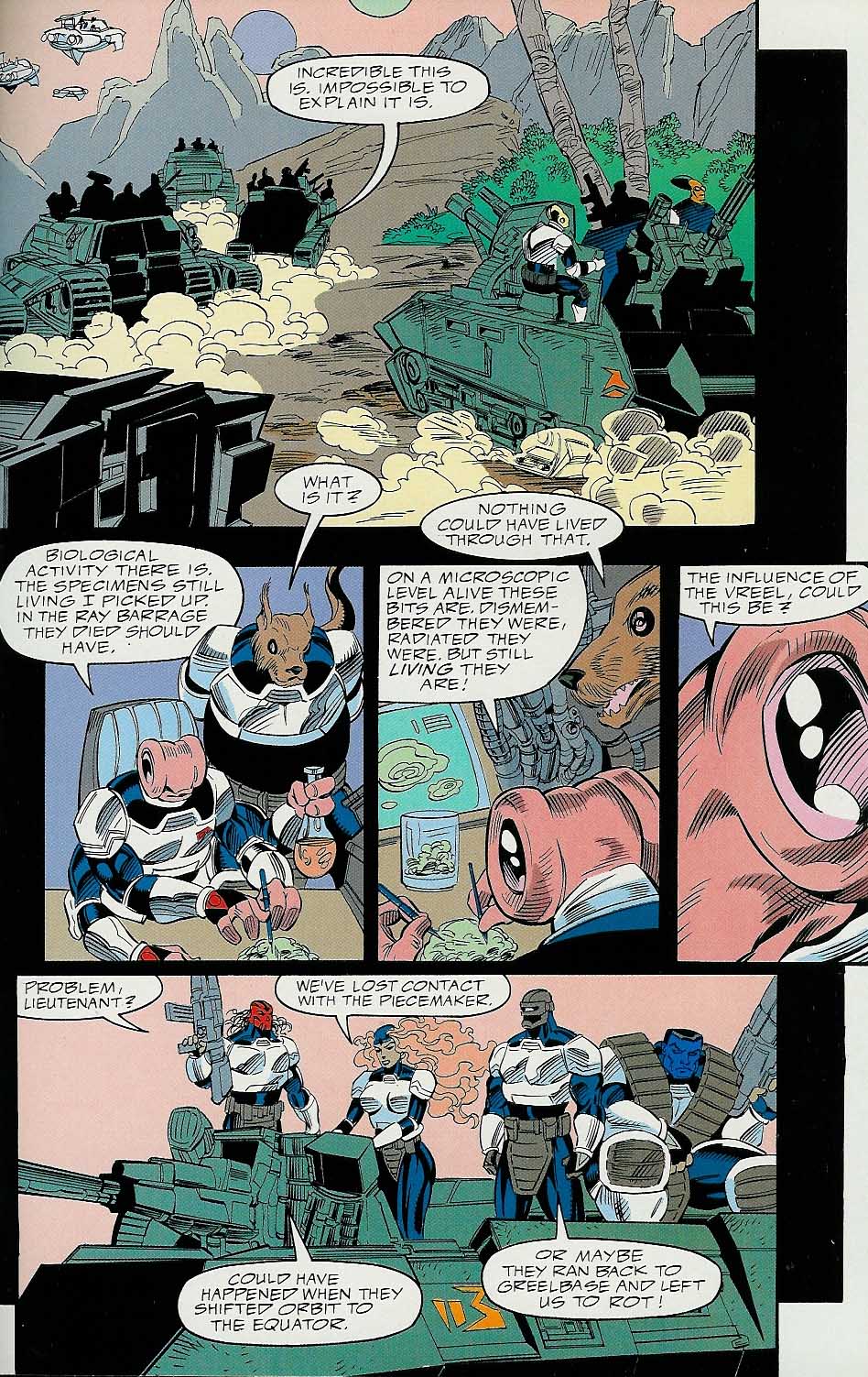 Read online Alien Legion: One Planet at a Time comic -  Issue #2 - 17