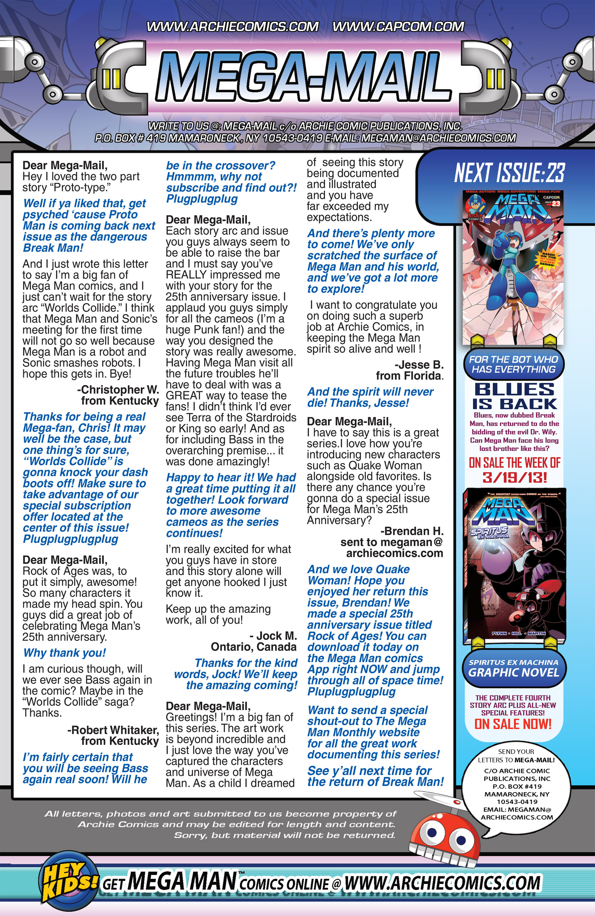 Read online Mega Man comic -  Issue #22 - 26