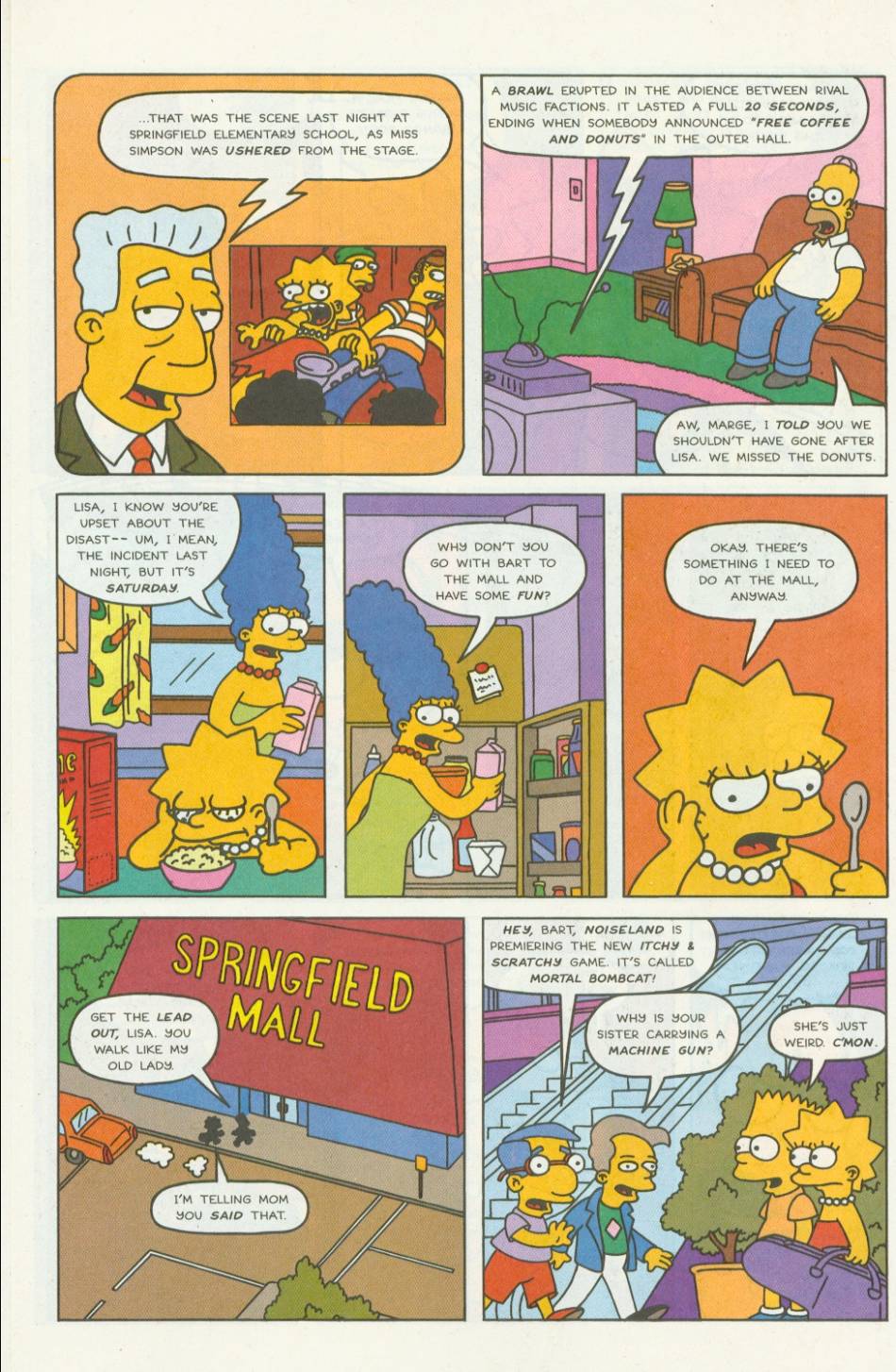 Read online Simpsons Comics comic -  Issue #6 - 7