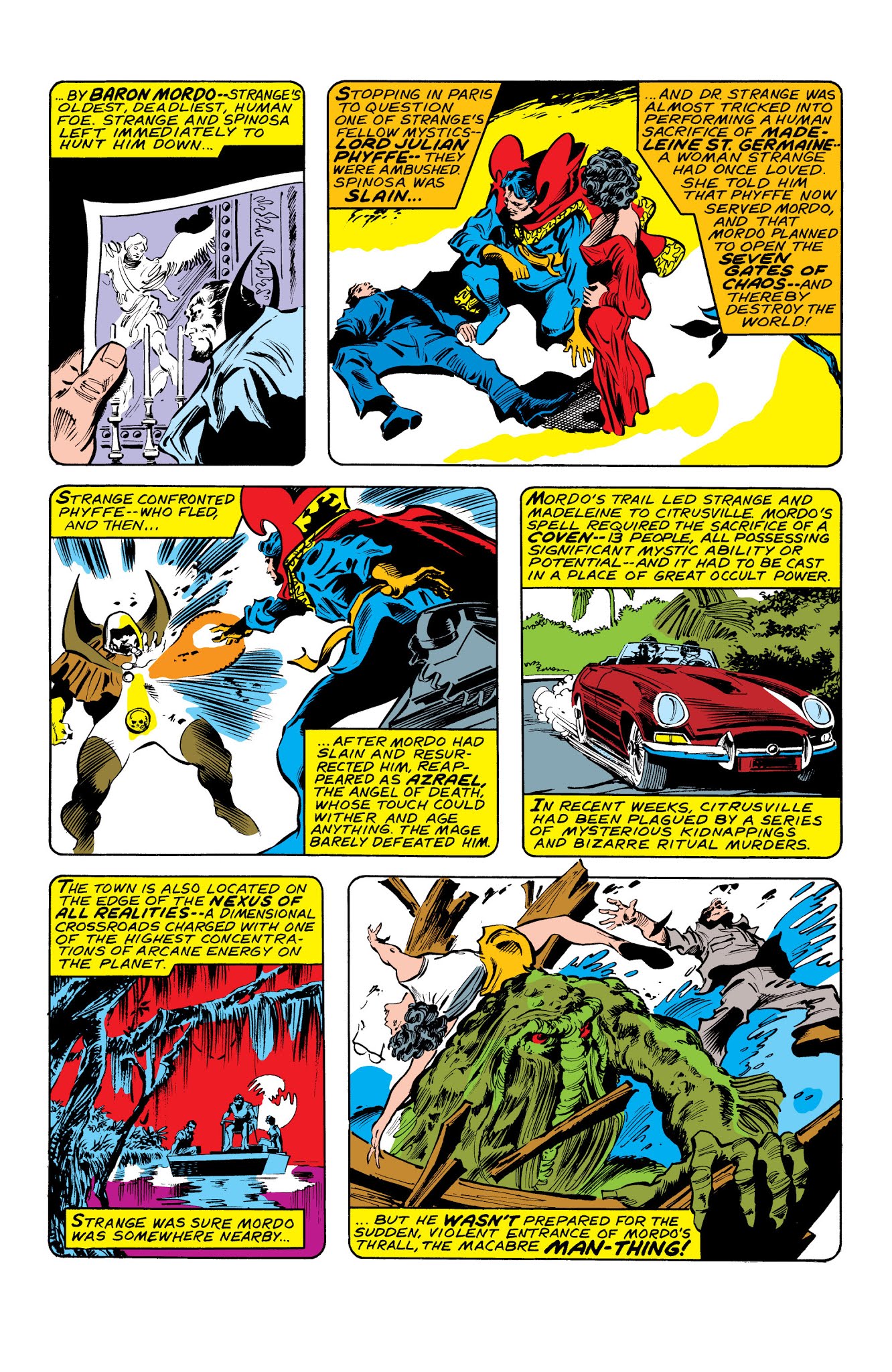 Read online Marvel Masterworks: Doctor Strange comic -  Issue # TPB 8 (Part 1) - 85