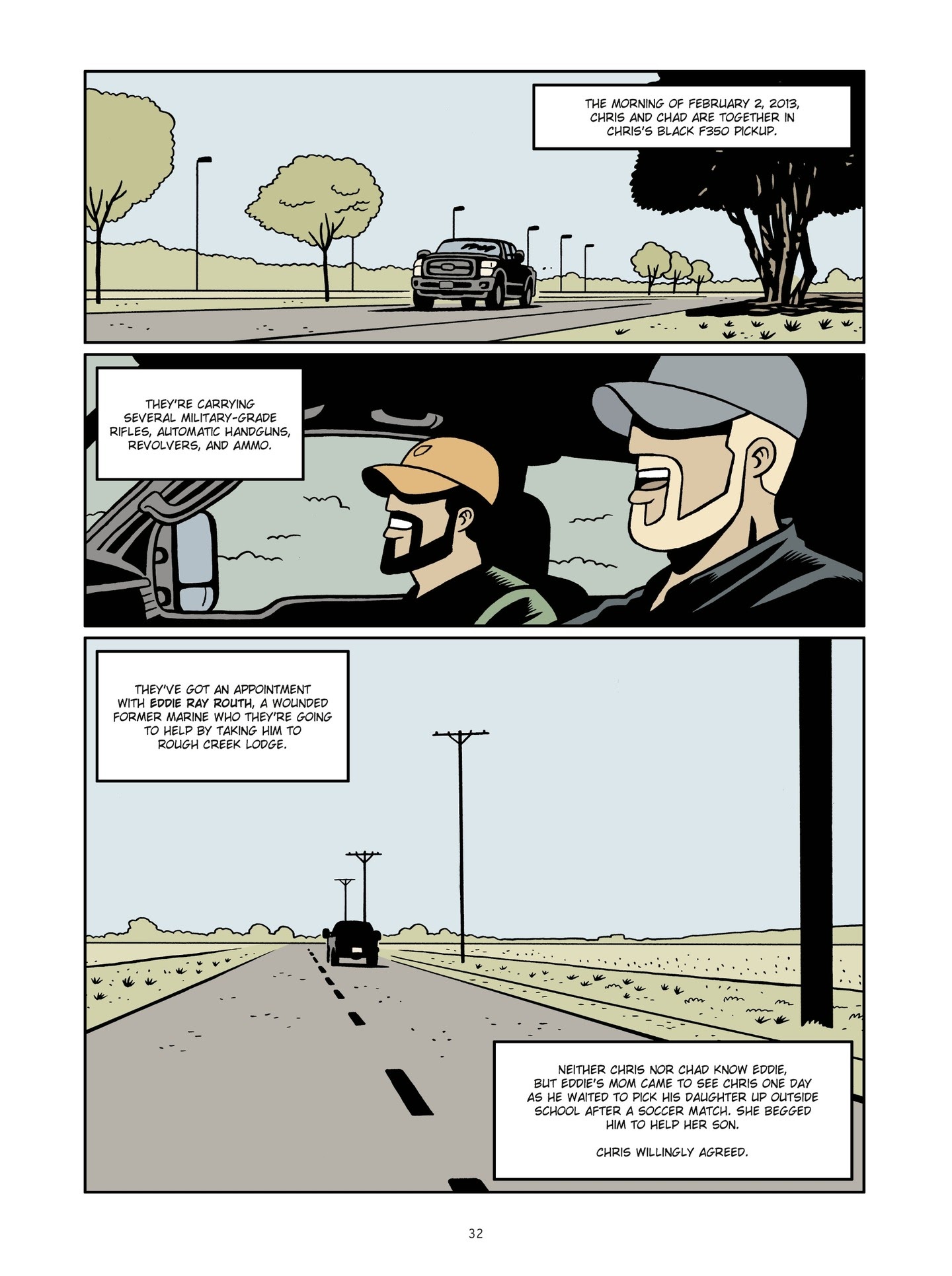 Read online The Man Who Shot Chris Kyle: An American Legend comic -  Issue # TPB 1 - 32