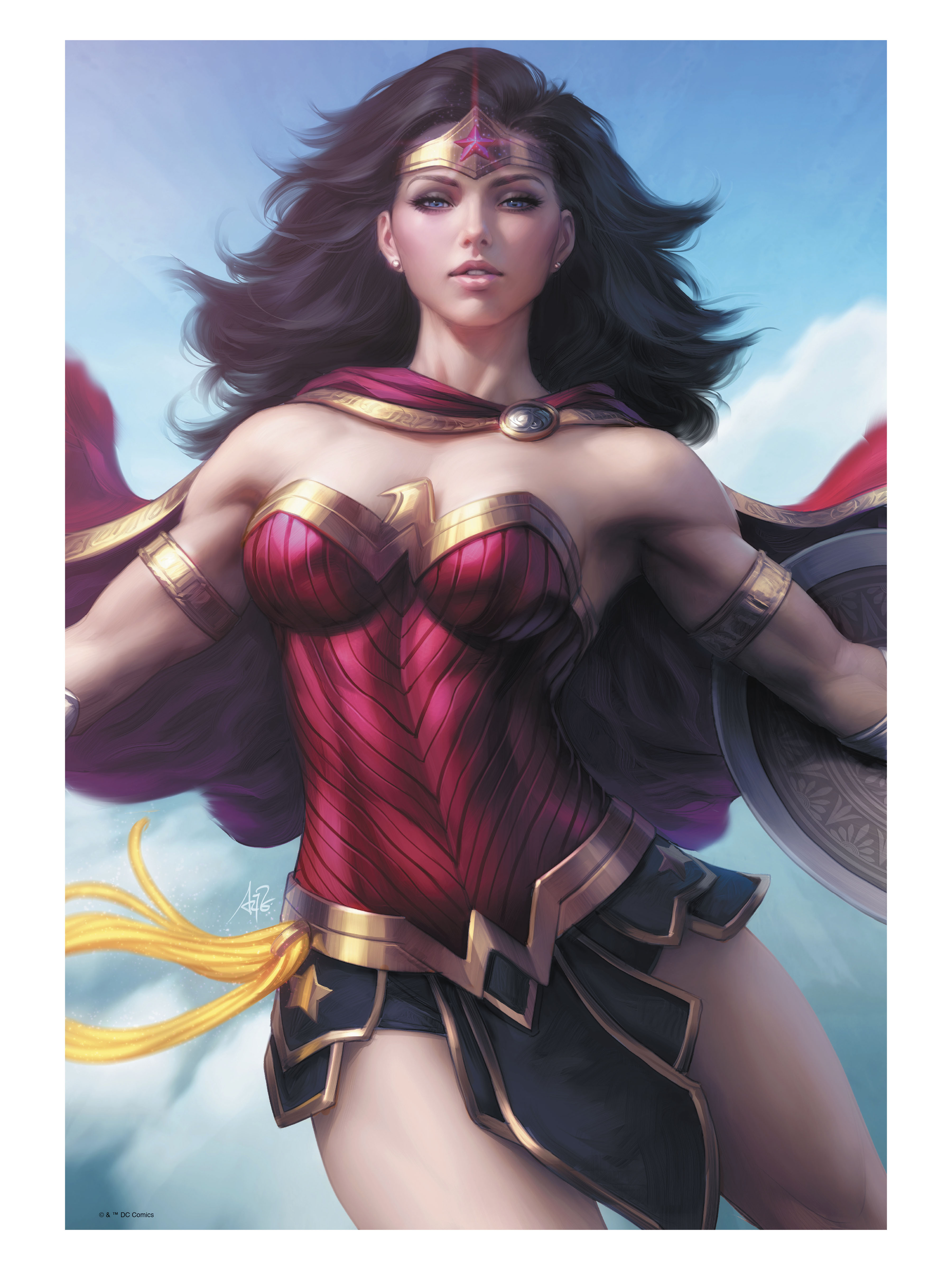 Read online DC Poster Portfolio: Stanley Artgerm Lau comic -  Issue # Full - 41