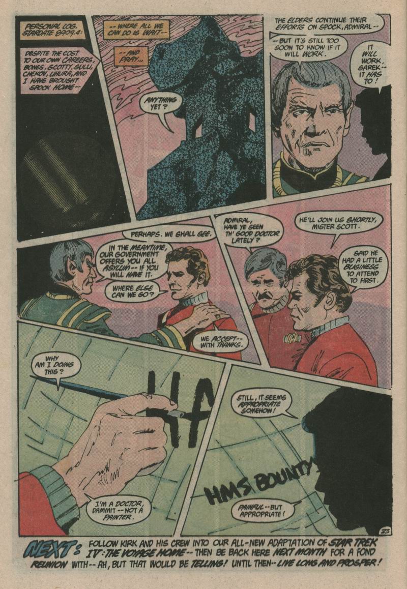 Read online Star Trek (1984) comic -  Issue #36 - 24