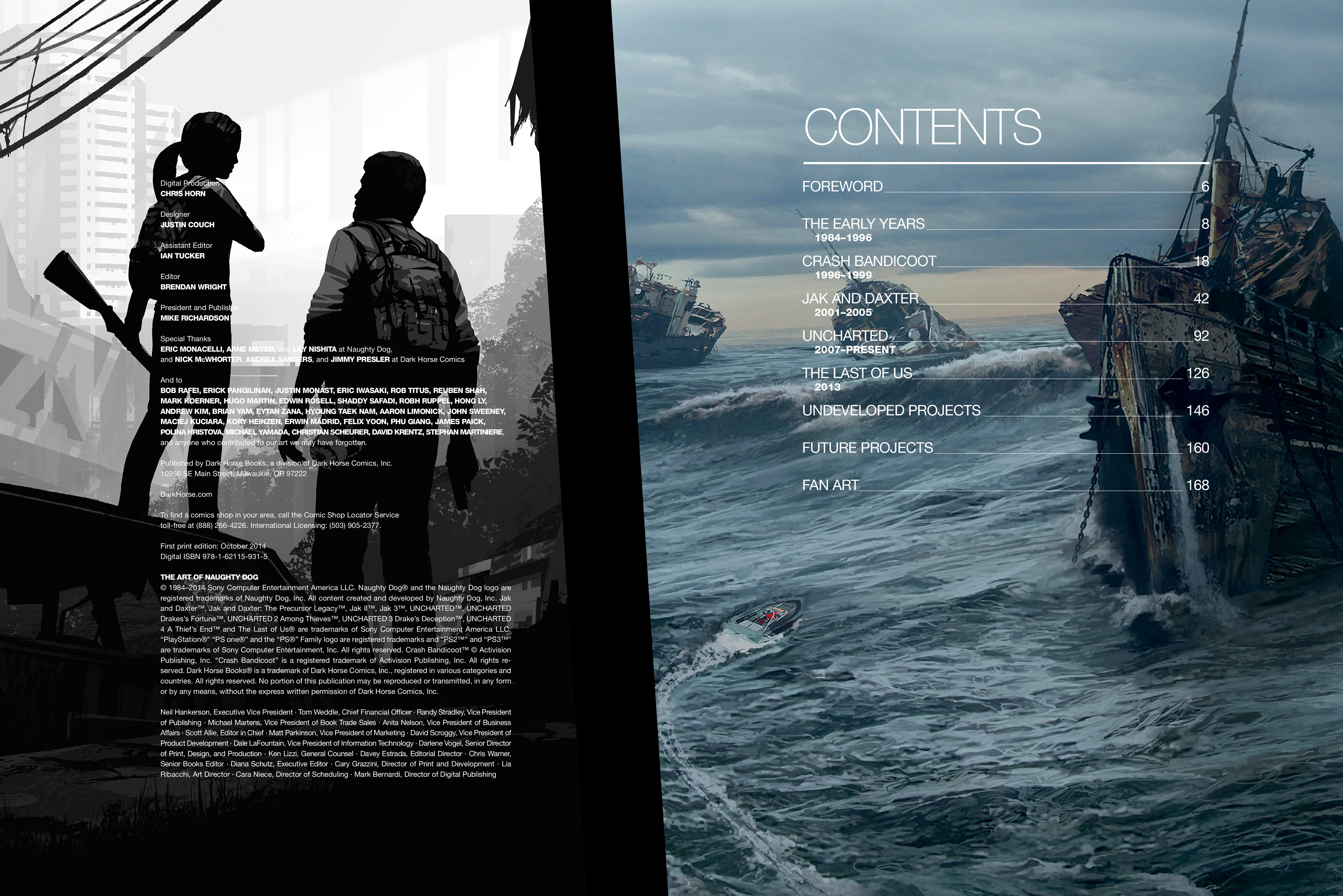 Read online The Art of Naughty Dog comic -  Issue # TPB (Part 1) - 5