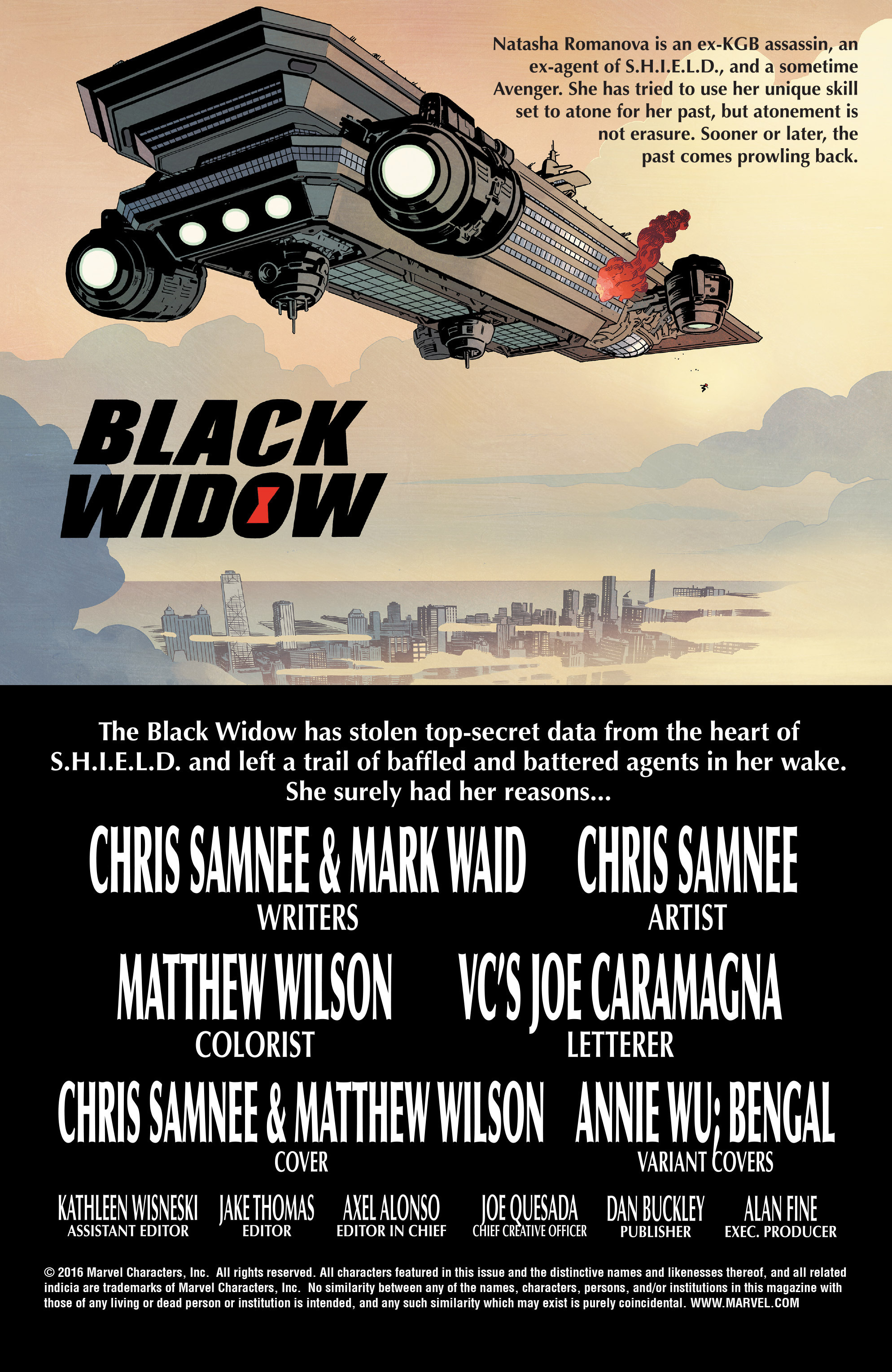 Read online Black Widow (2016) comic -  Issue #2 - 2