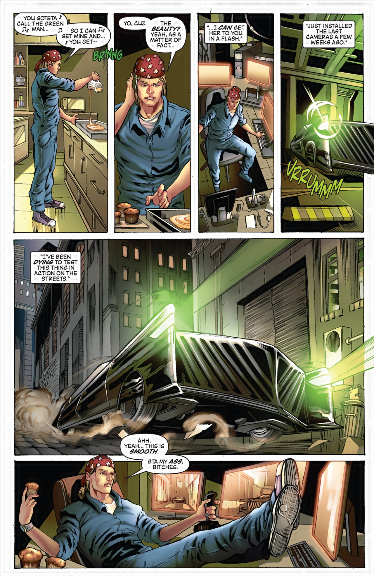 Read online Green Hornet comic -  Issue #20 - 21