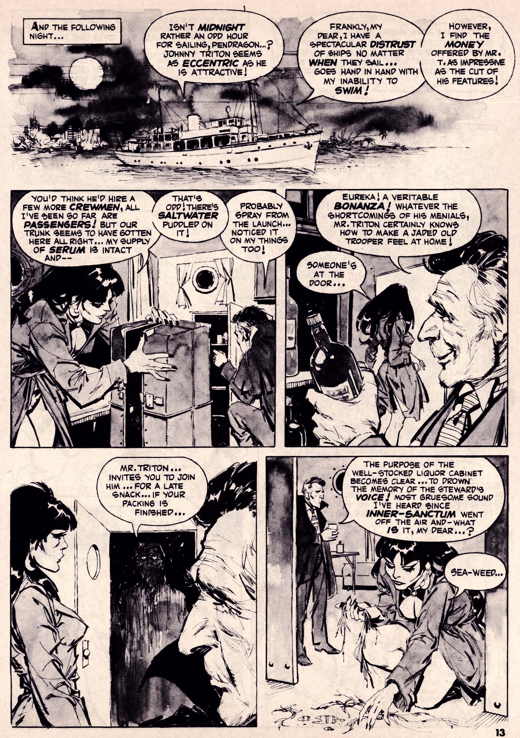 Read online Vampirella (1969) comic -  Issue #13 - 13