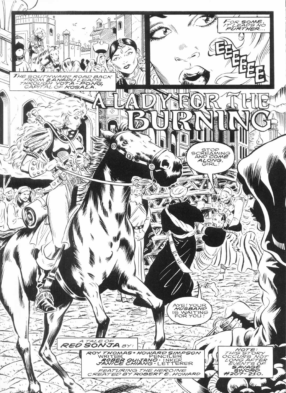 Read online The Savage Sword Of Conan comic -  Issue #229 - 28