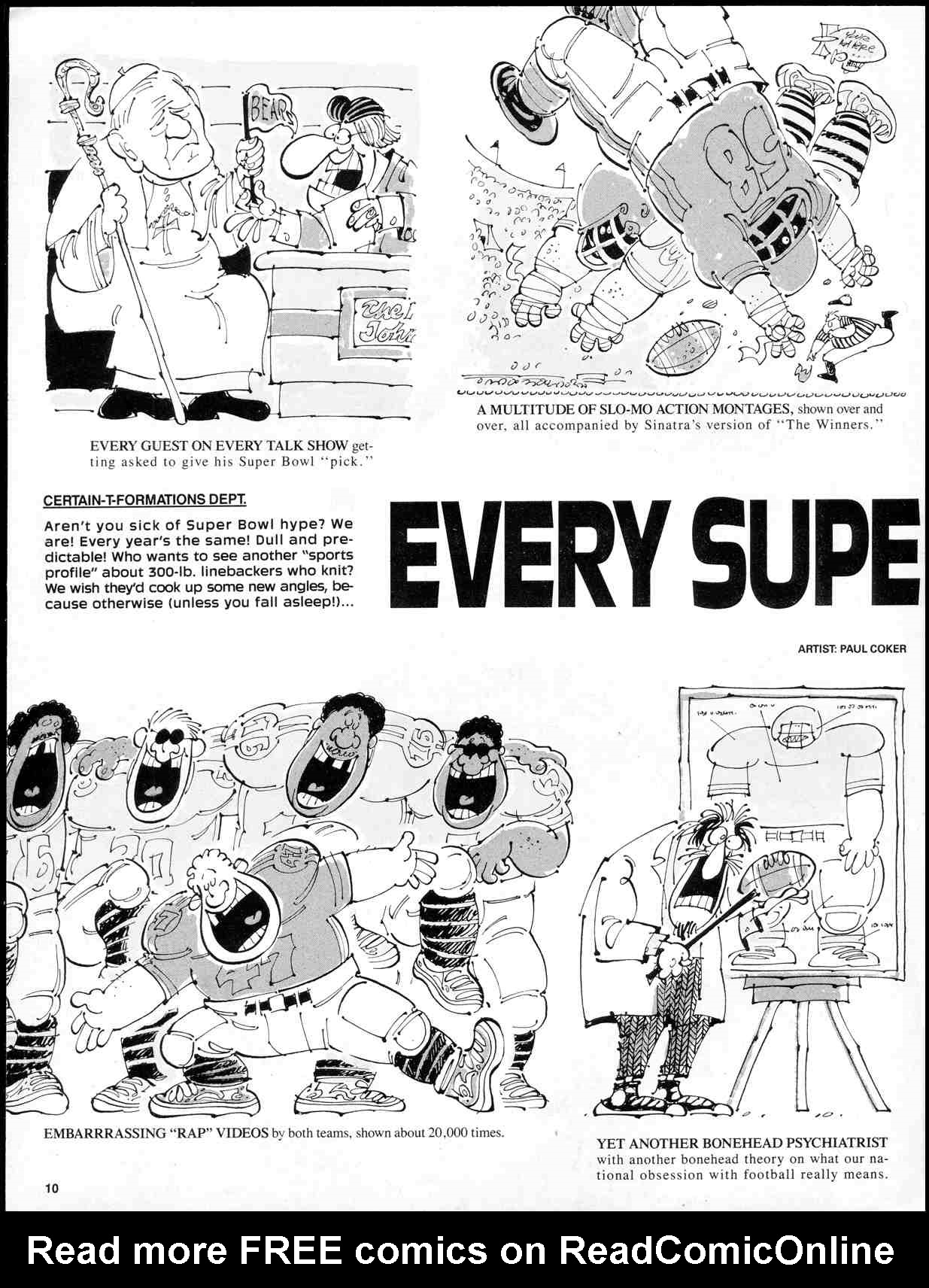 Read online MAD comic -  Issue #277 - 12