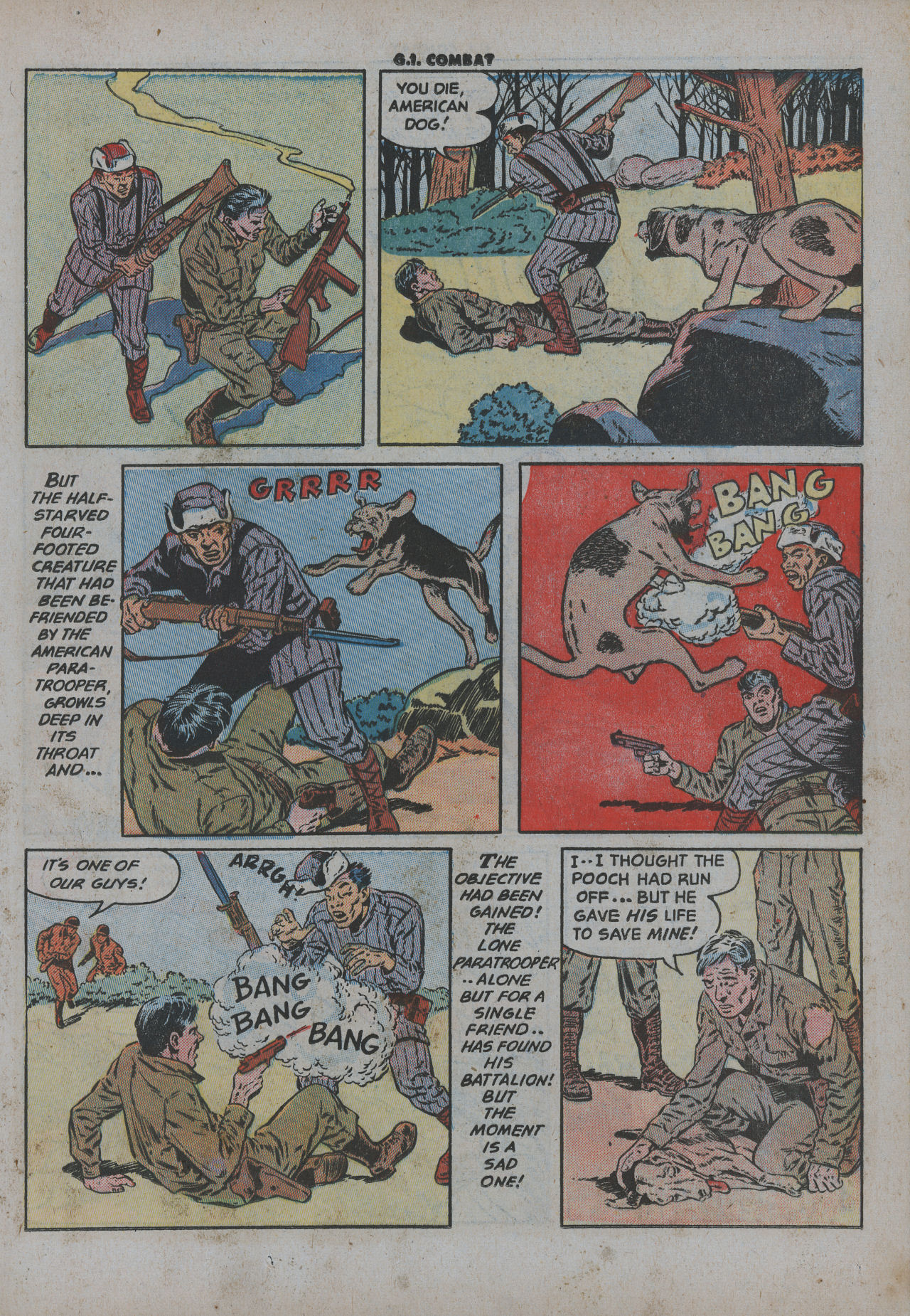 Read online G.I. Combat (1952) comic -  Issue #6 - 17