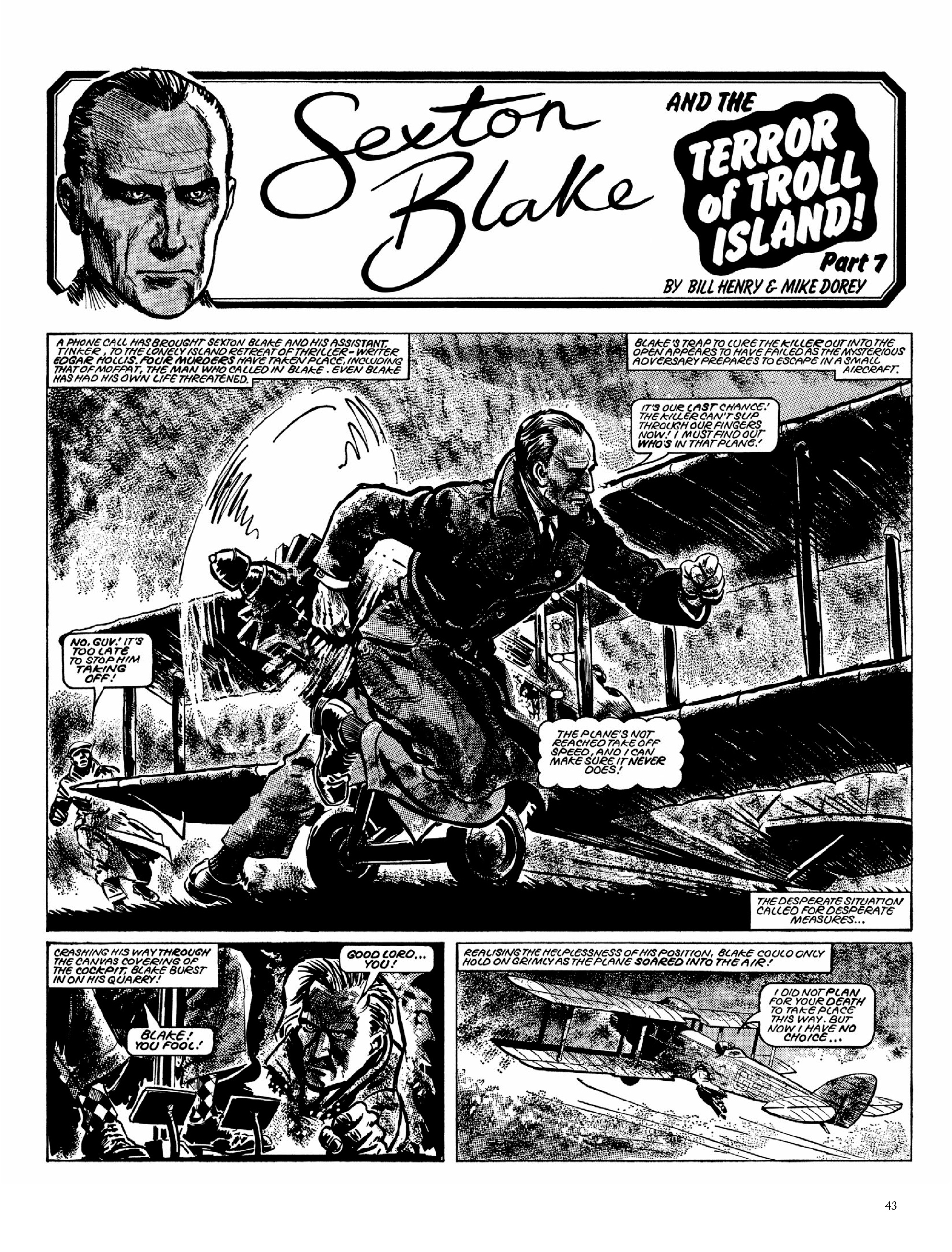 Read online The Return of Sexton Blake comic -  Issue # TPB - 45