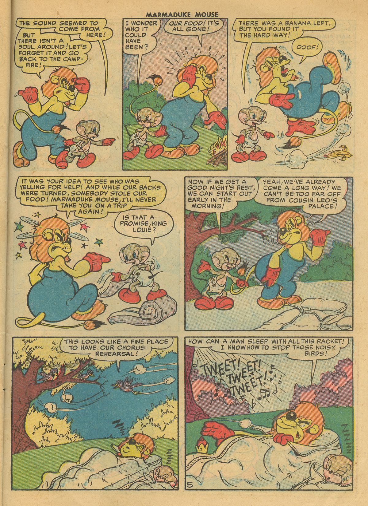Read online Marmaduke Mouse comic -  Issue #52 - 23