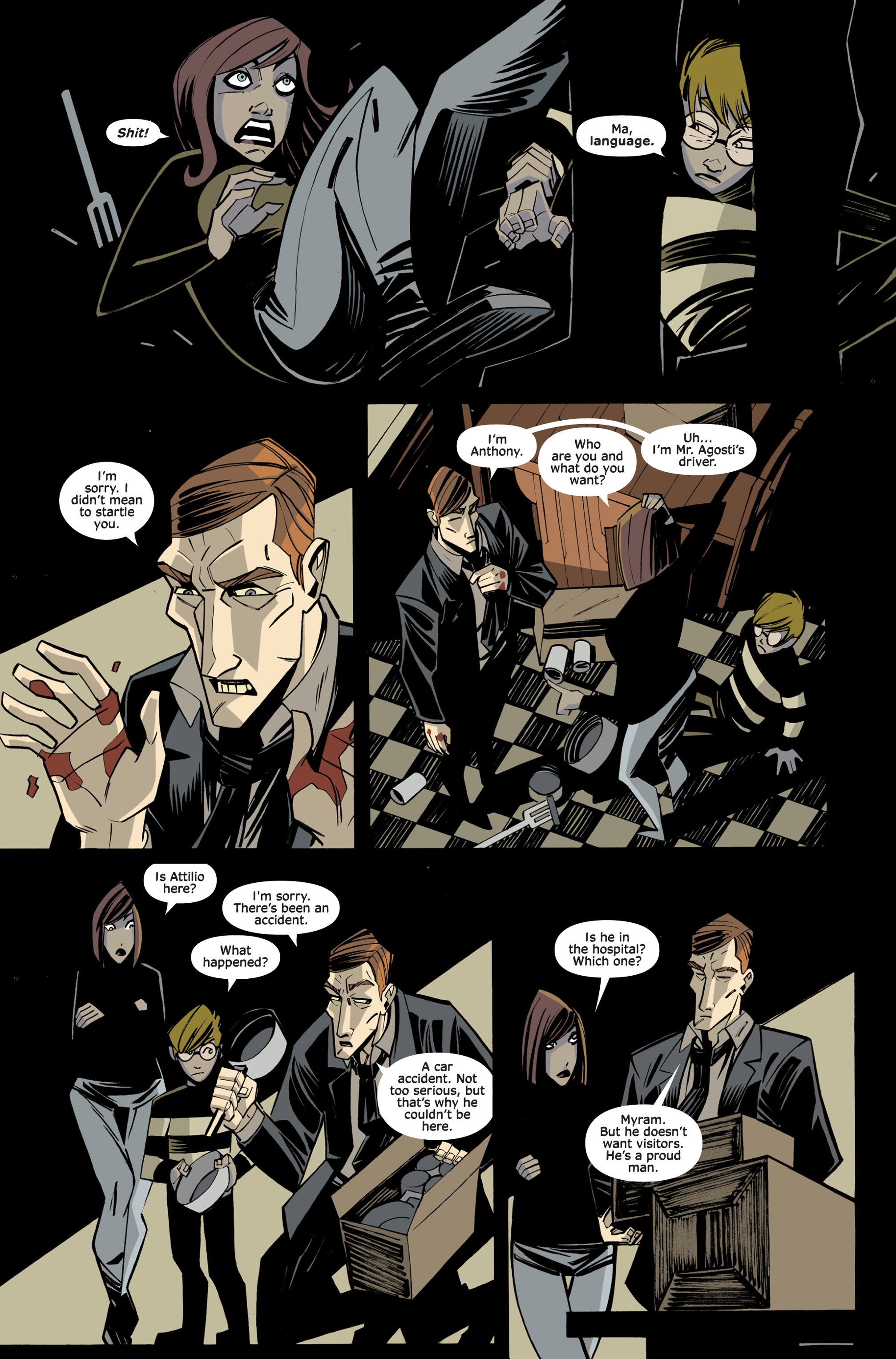 Read online Elder House comic -  Issue #1 - 11