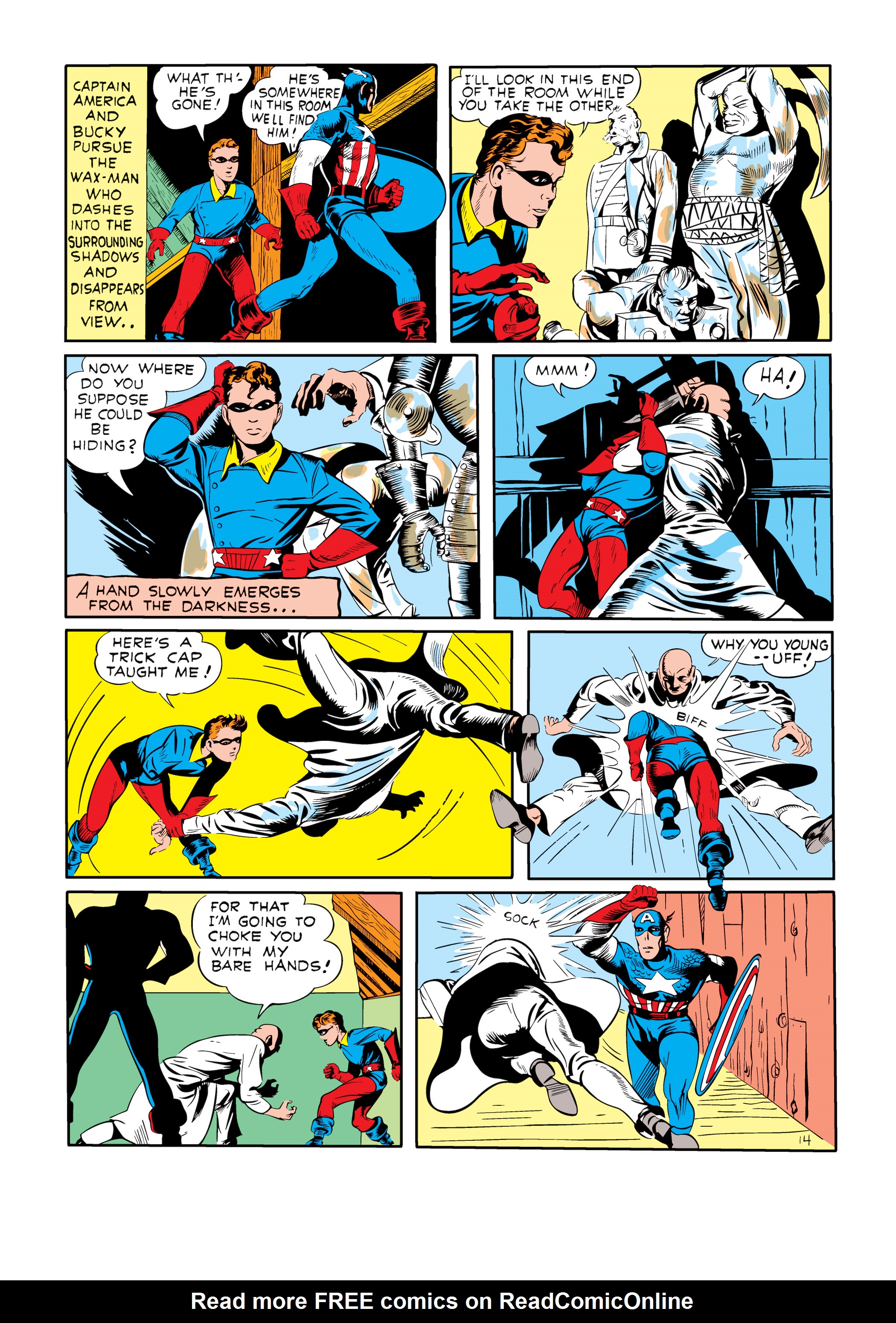 Read online Marvel Masterworks: Golden Age Captain America comic -  Issue # TPB 1 (Part 2) - 22