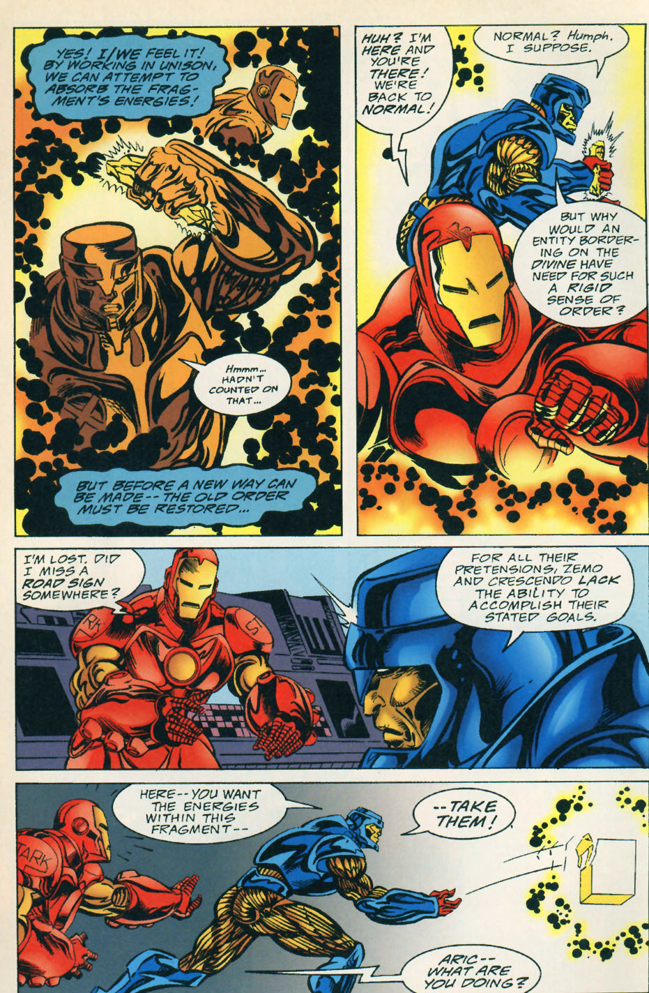 Read online Iron Man/X-O Manowar: Heavy Metal comic -  Issue # Full - 22