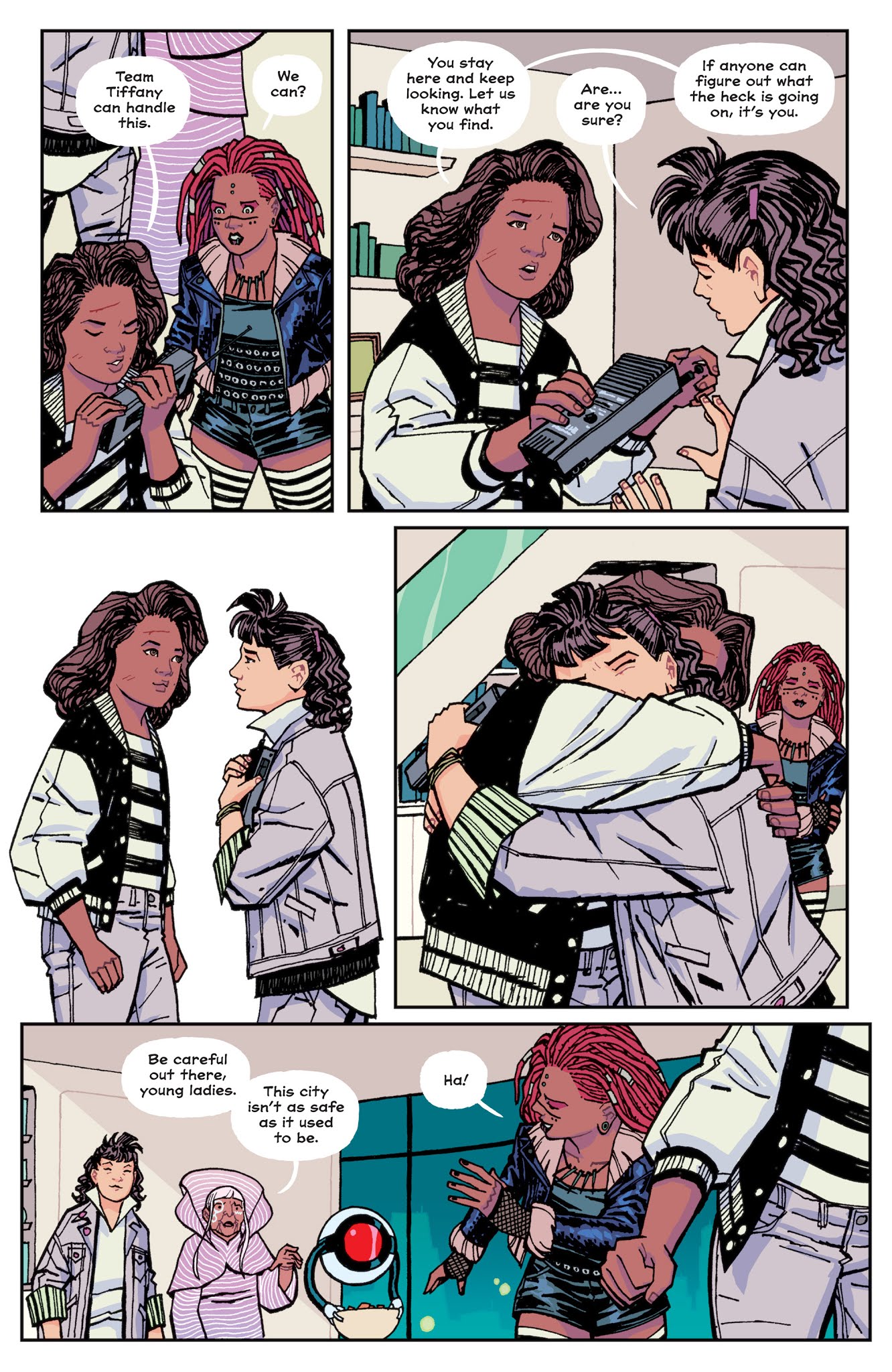 Read online Paper Girls comic -  Issue #24 - 24