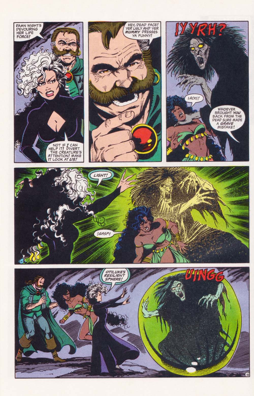 Read online Advanced Dungeons & Dragons comic -  Issue #34 - 16