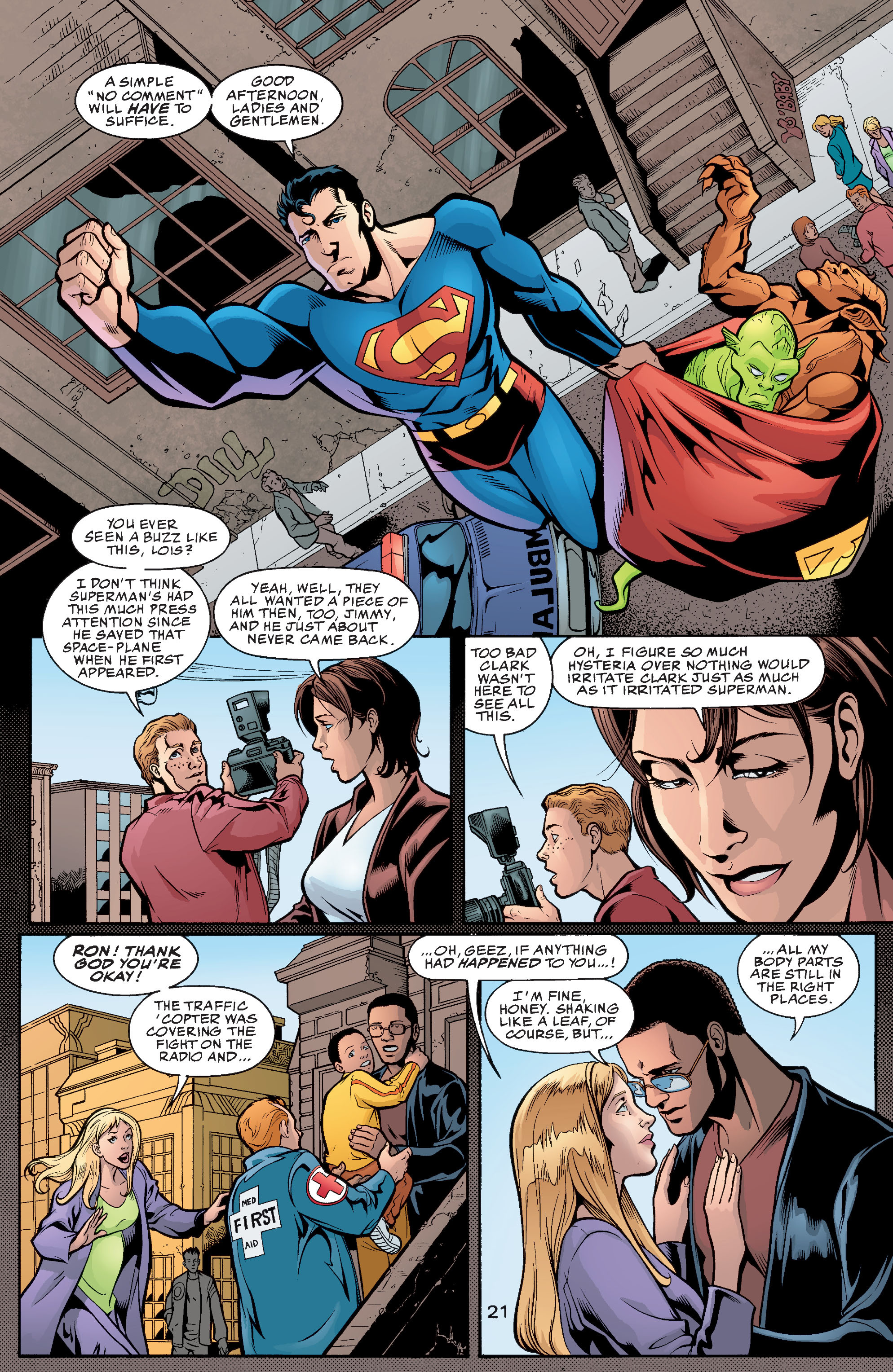 Read online Adventures of Superman (1987) comic -  Issue #574 - 22