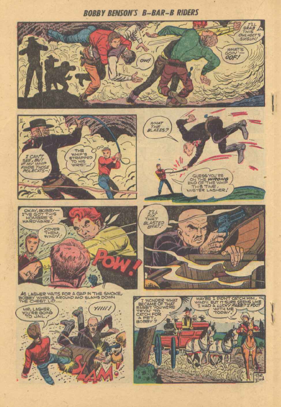 Read online Bobby Benson's B-Bar-B Riders comic -  Issue #19 - 18