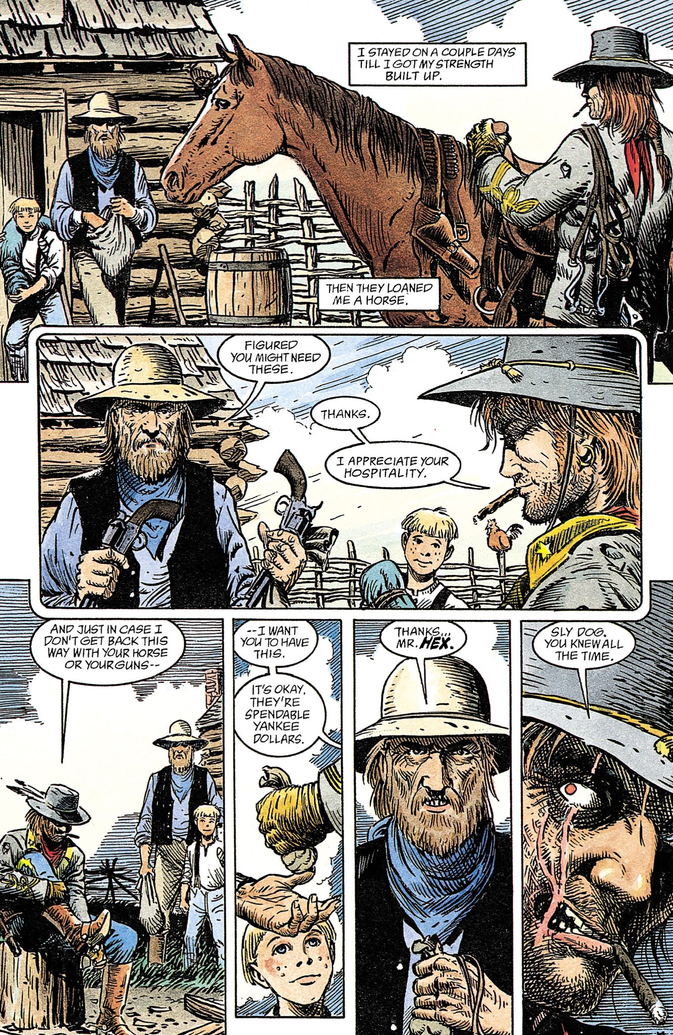 Read online Jonah Hex: Shadows West comic -  Issue # TPB (Part 2) - 21