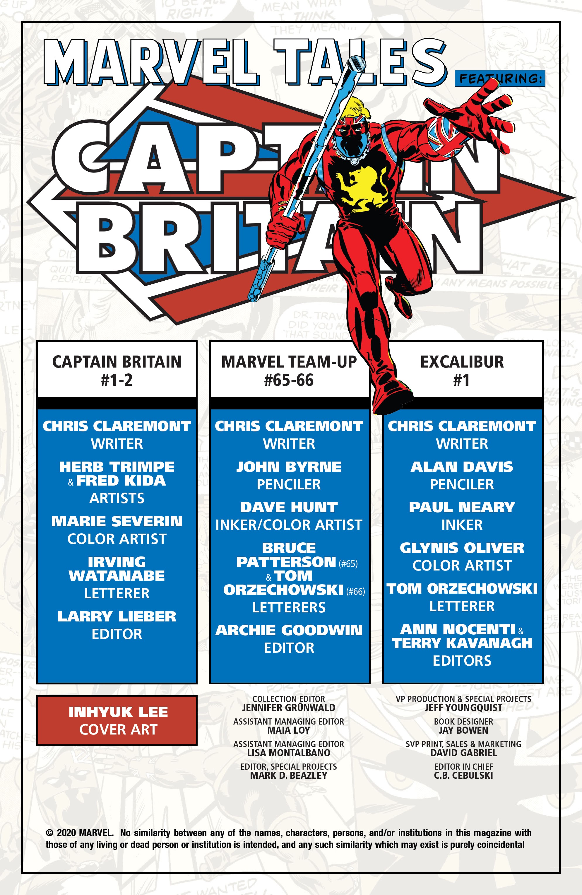 Read online Marvel Tales: Captain Britain comic -  Issue # TPB - 2