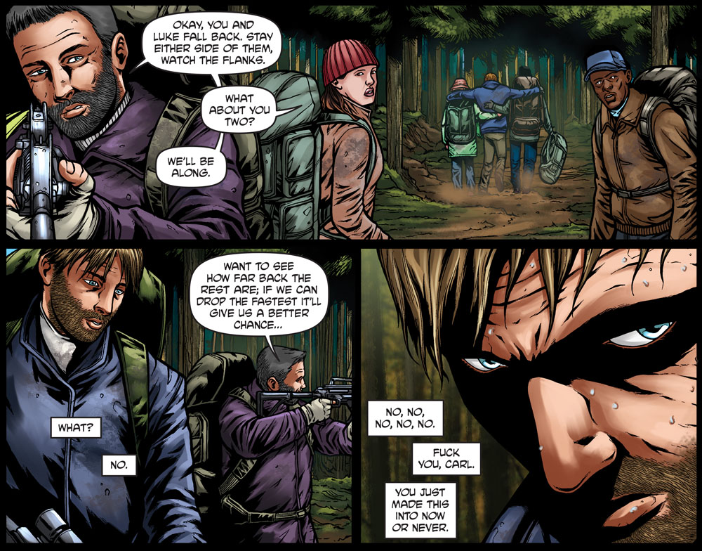 Read online Crossed Dead or Alive comic -  Issue #8 - 9