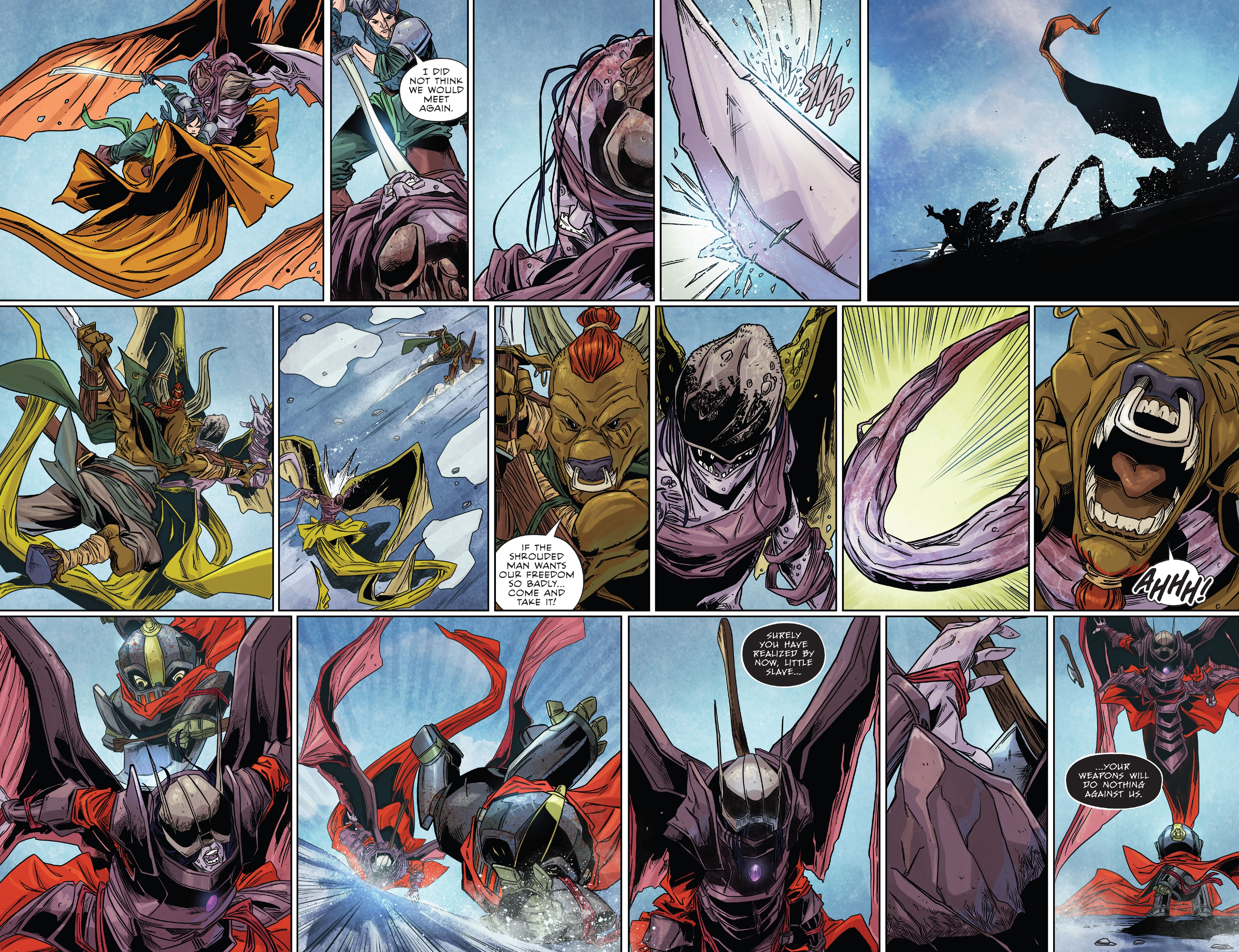 Read online Canto III: Lionhearted comic -  Issue #5 - 9