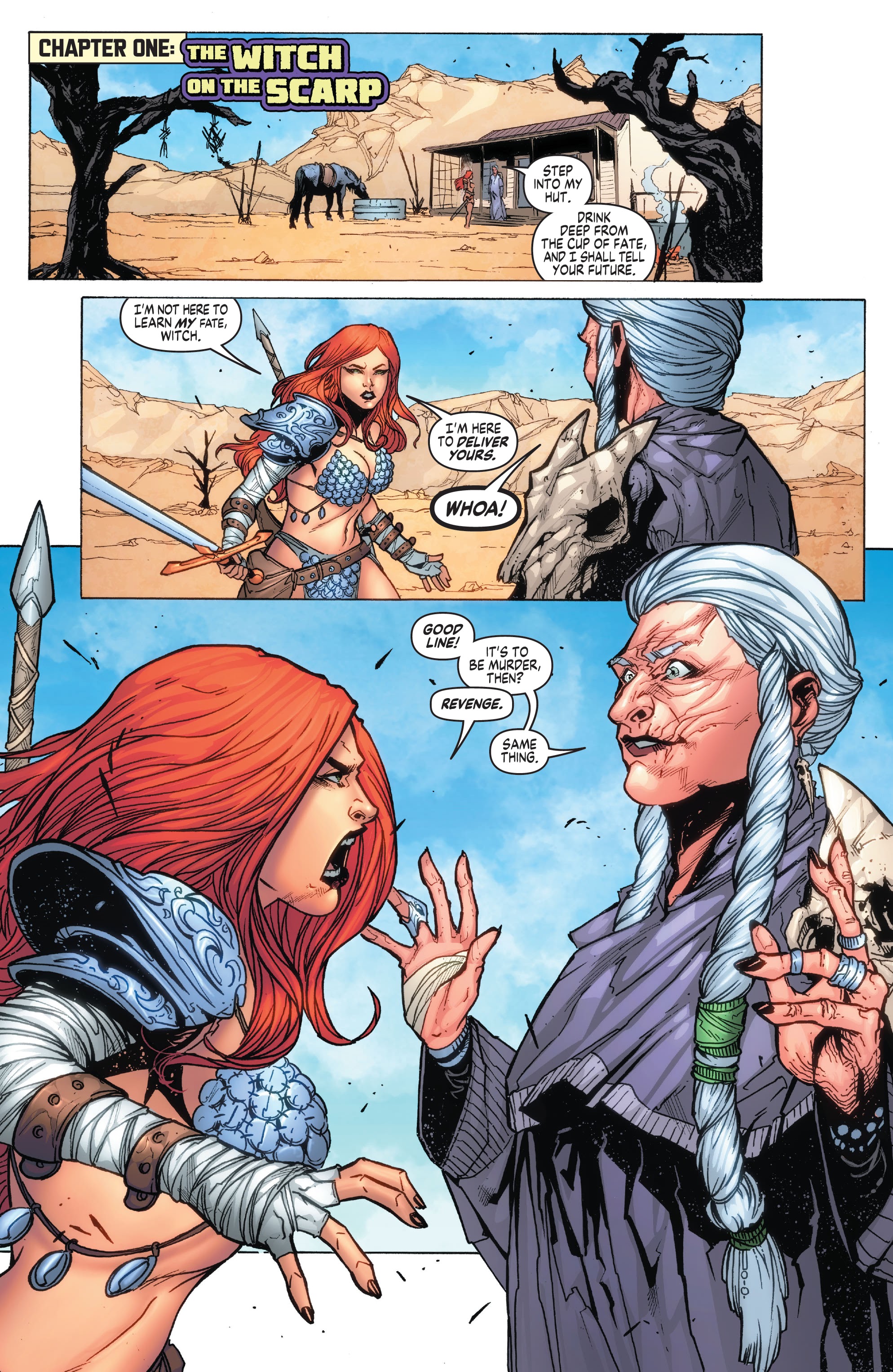 Read online Red Sonja Valentine's Special One-Shot comic -  Issue # Full - 5
