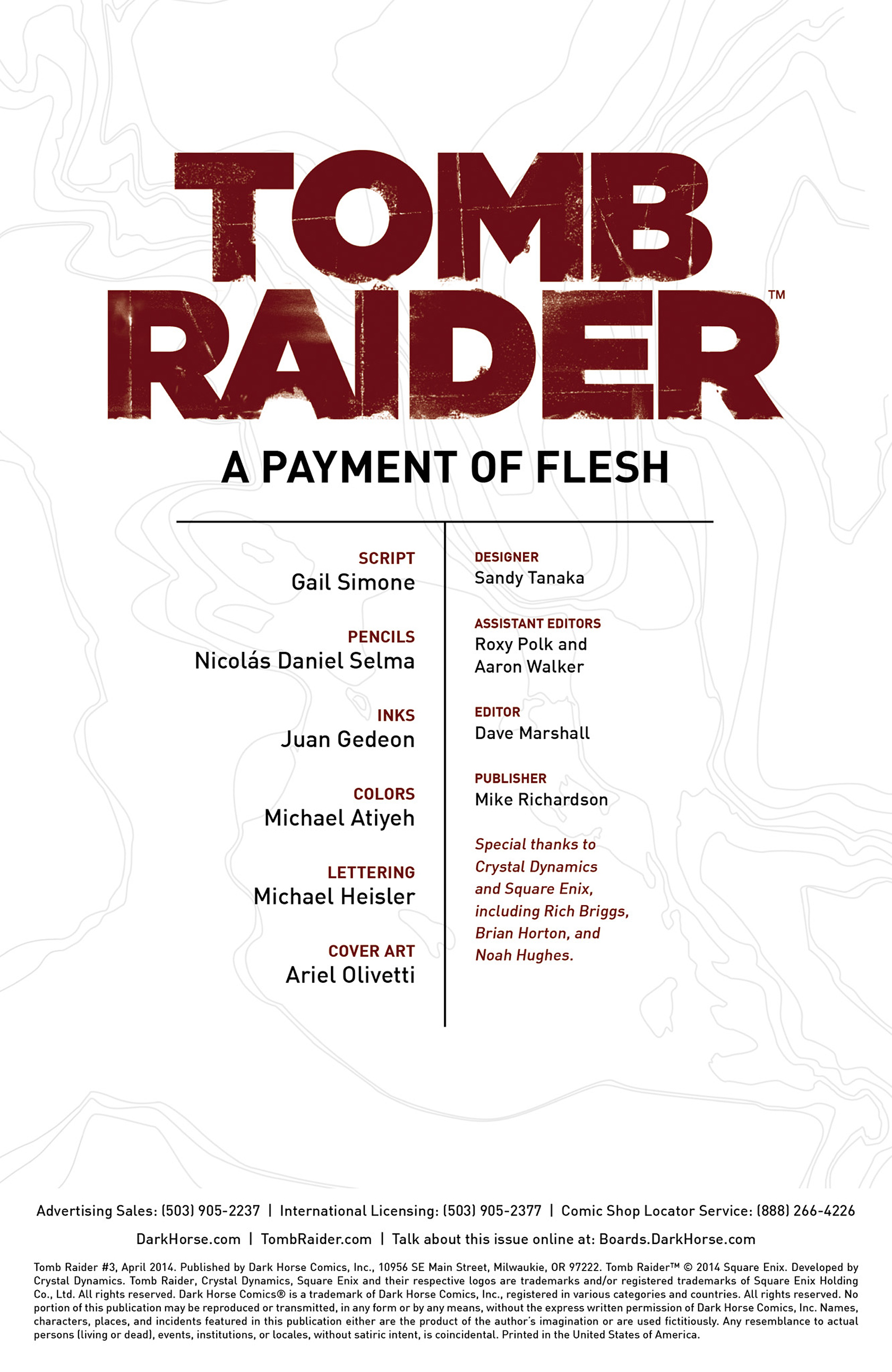Read online Tomb Raider (2014) comic -  Issue #3 - 2