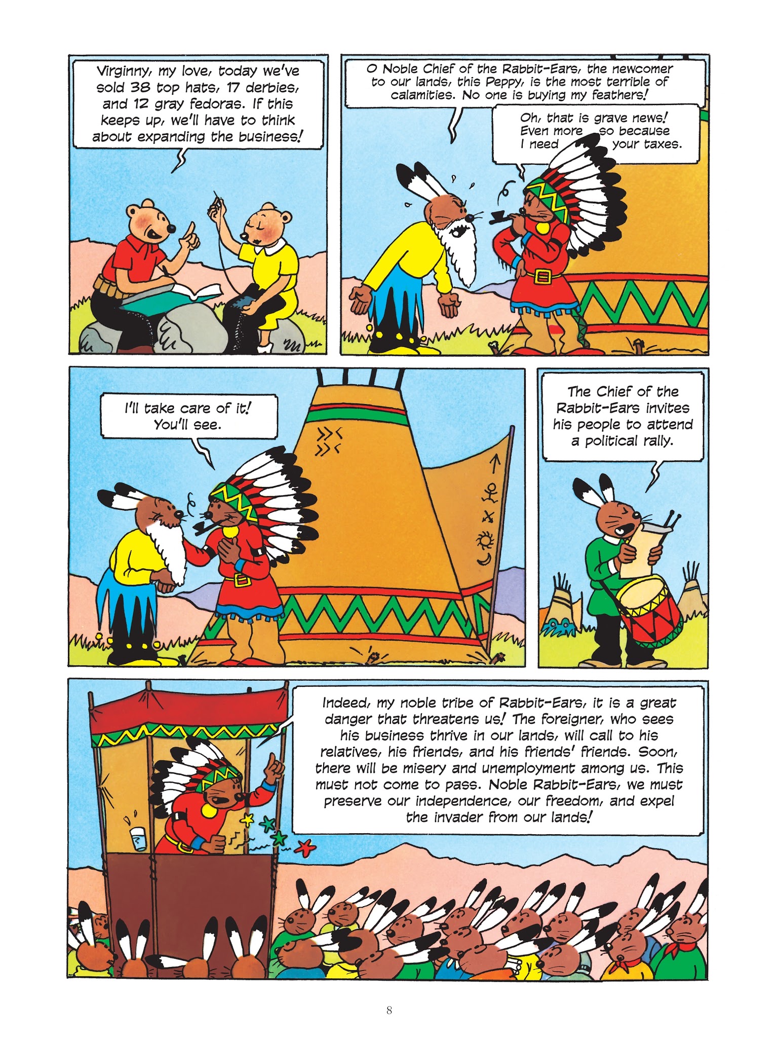 Read online Peppy in the Wild West comic -  Issue # TPB - 9