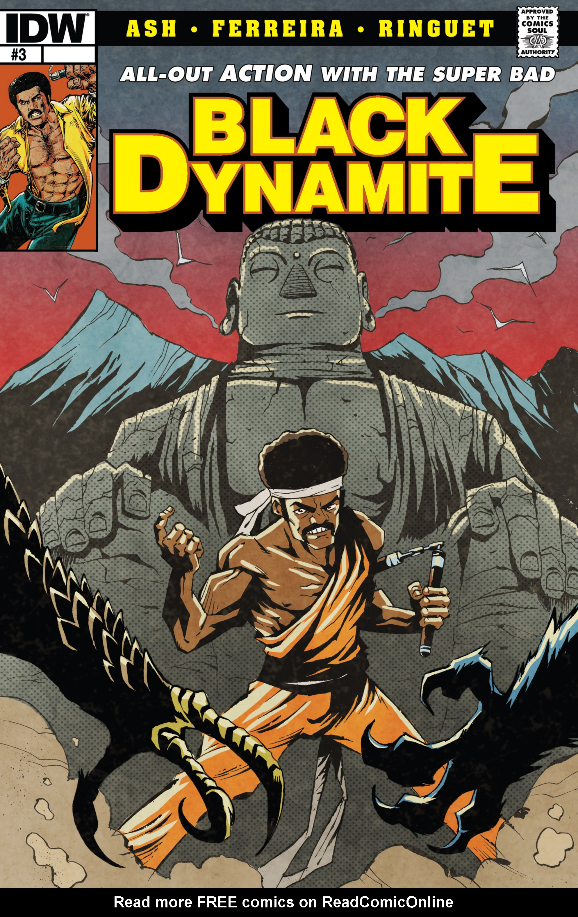 Read online Black Dynamite comic -  Issue #3 - 1