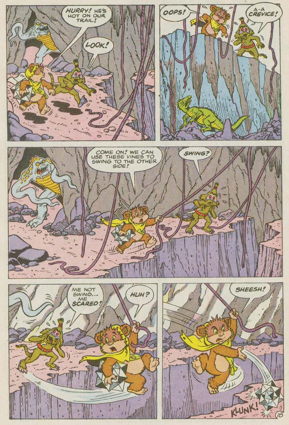 Read online Ewoks (1987) comic -  Issue #13 - 19