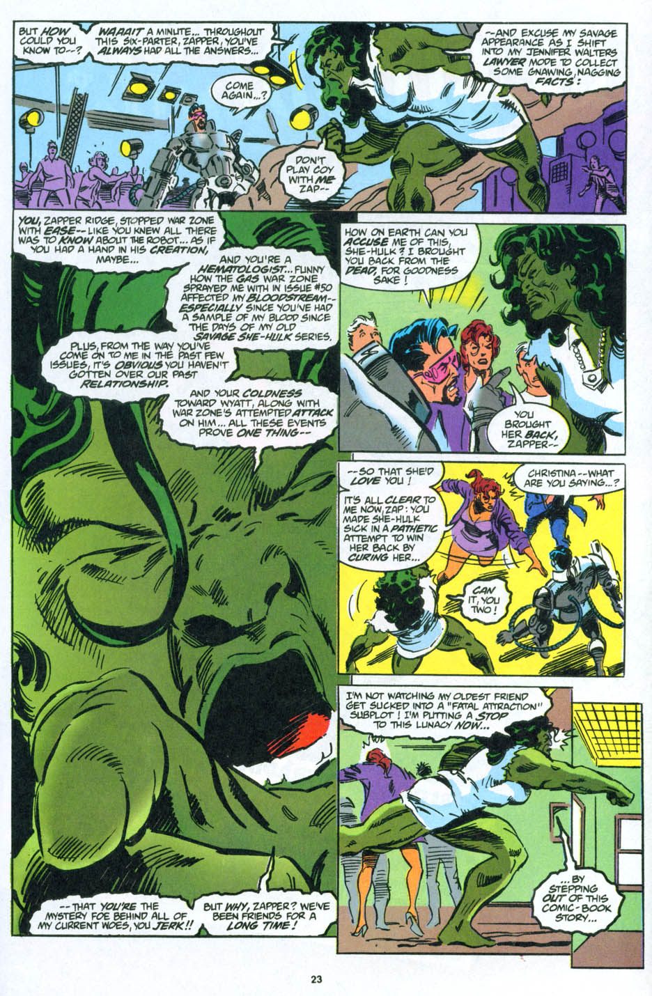 Read online The Sensational She-Hulk comic -  Issue #56 - 20
