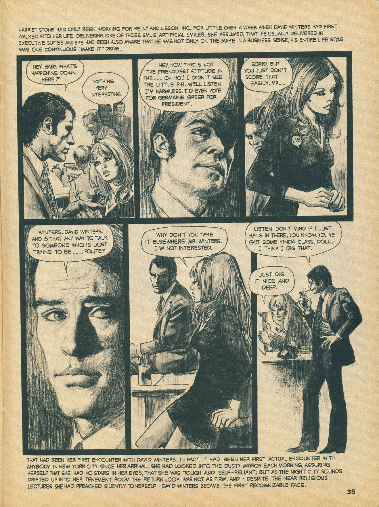 Read online Vampirella (1969) comic -  Issue #18 - 35
