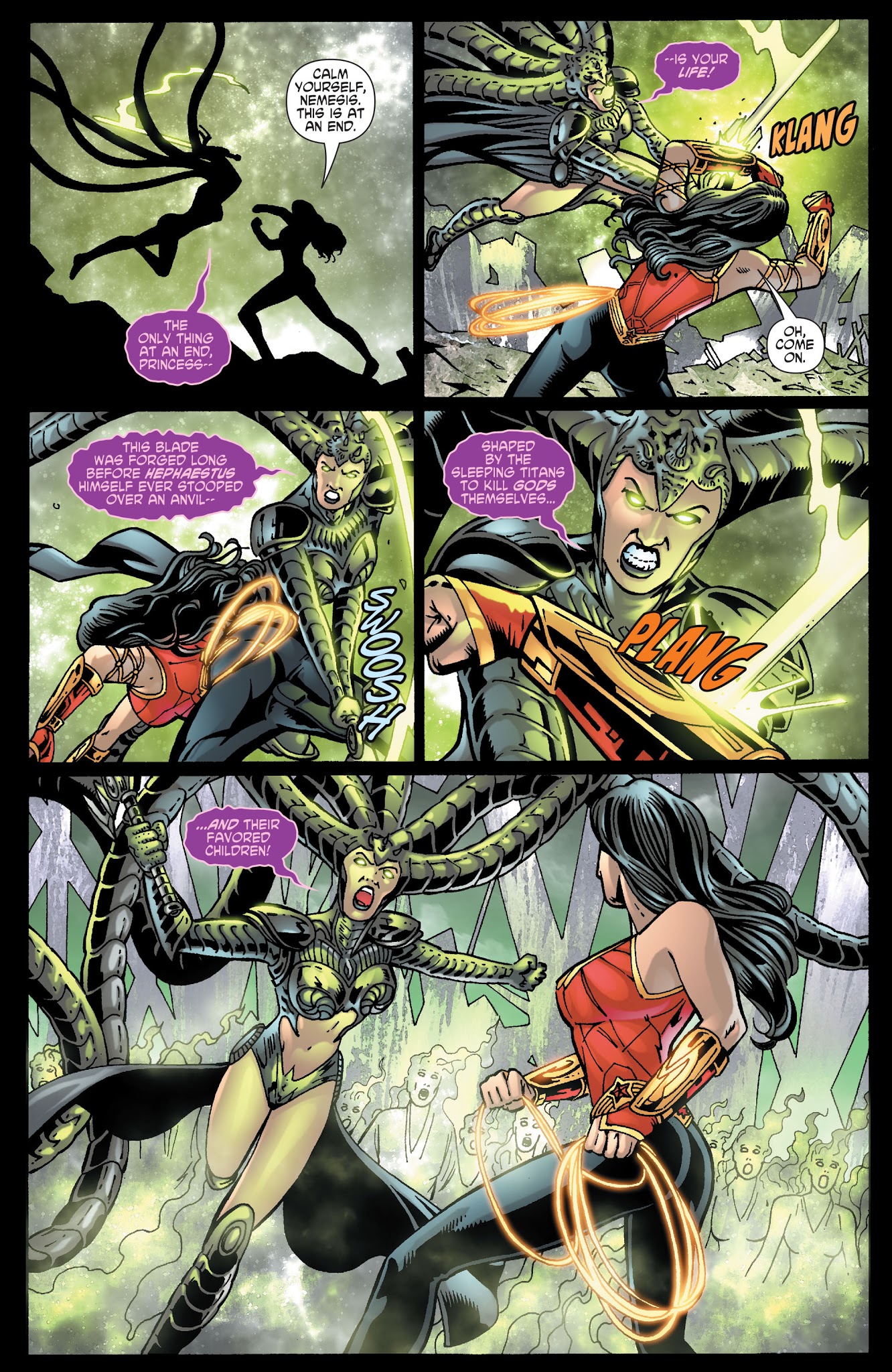 Read online Wonder Woman: Odyssey comic -  Issue # TPB 2 - 162