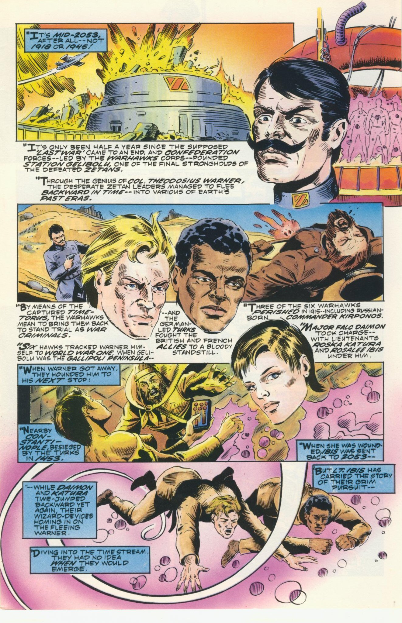 Read online Warhawks comic -  Issue #4 - 3