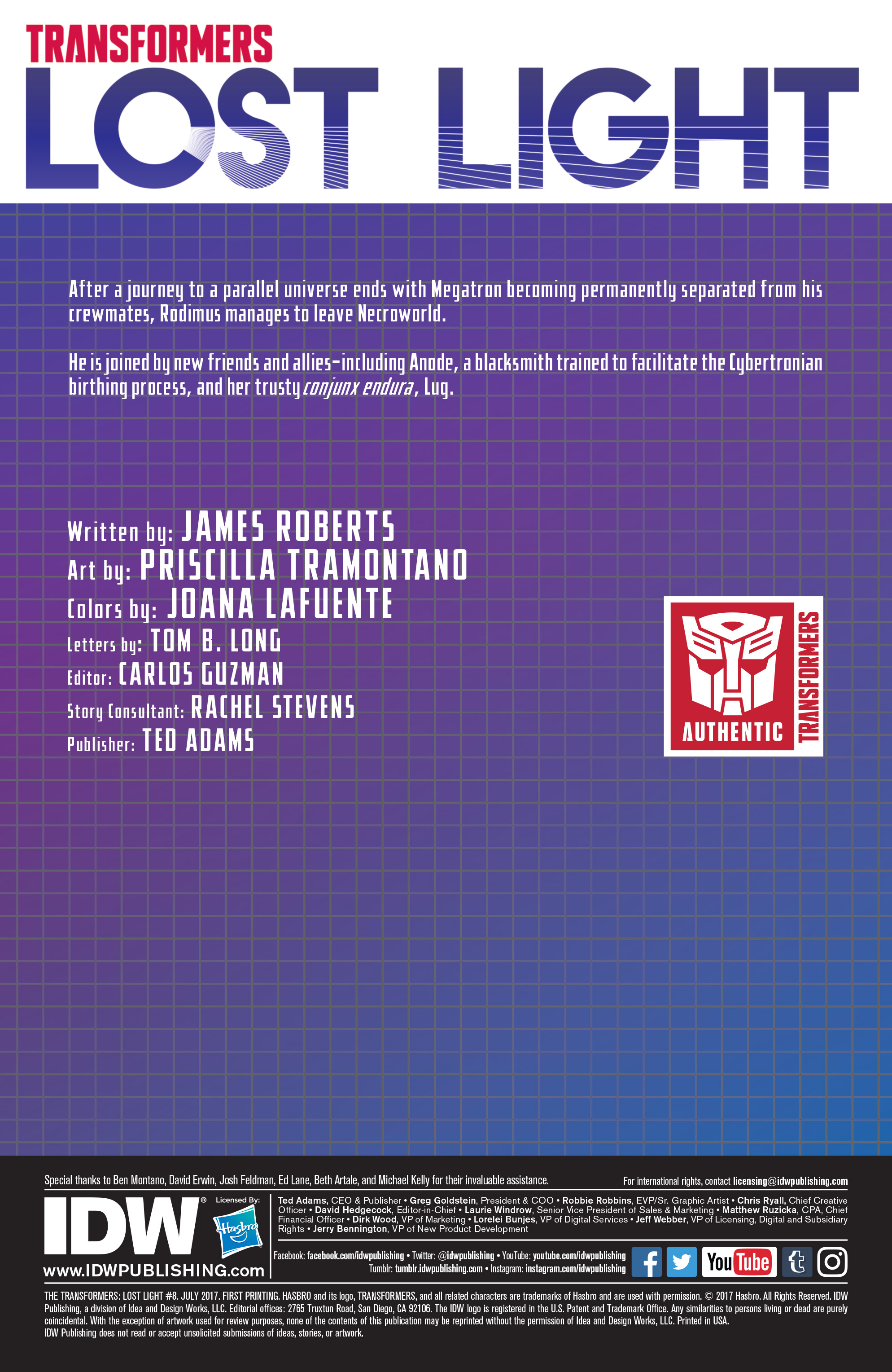 Read online The Transformers: Lost Light comic -  Issue #8 - 2