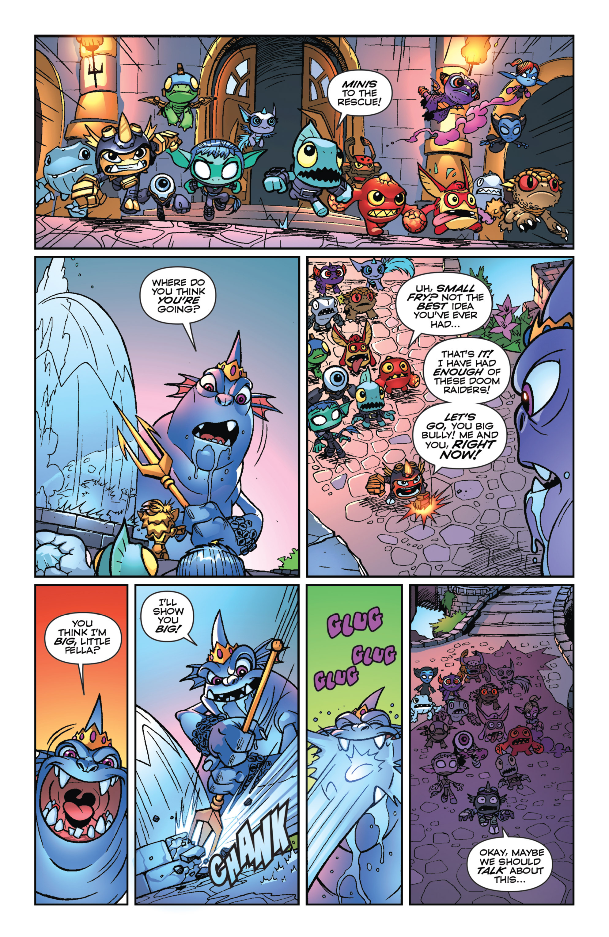 Read online Skylanders comic -  Issue #12 - 18