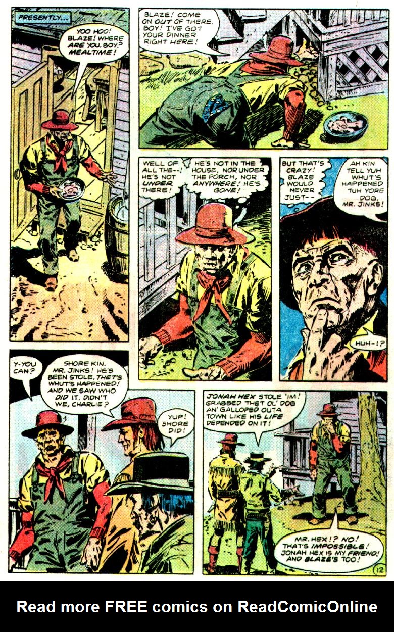 Read online Jonah Hex (1977) comic -  Issue #58 - 13