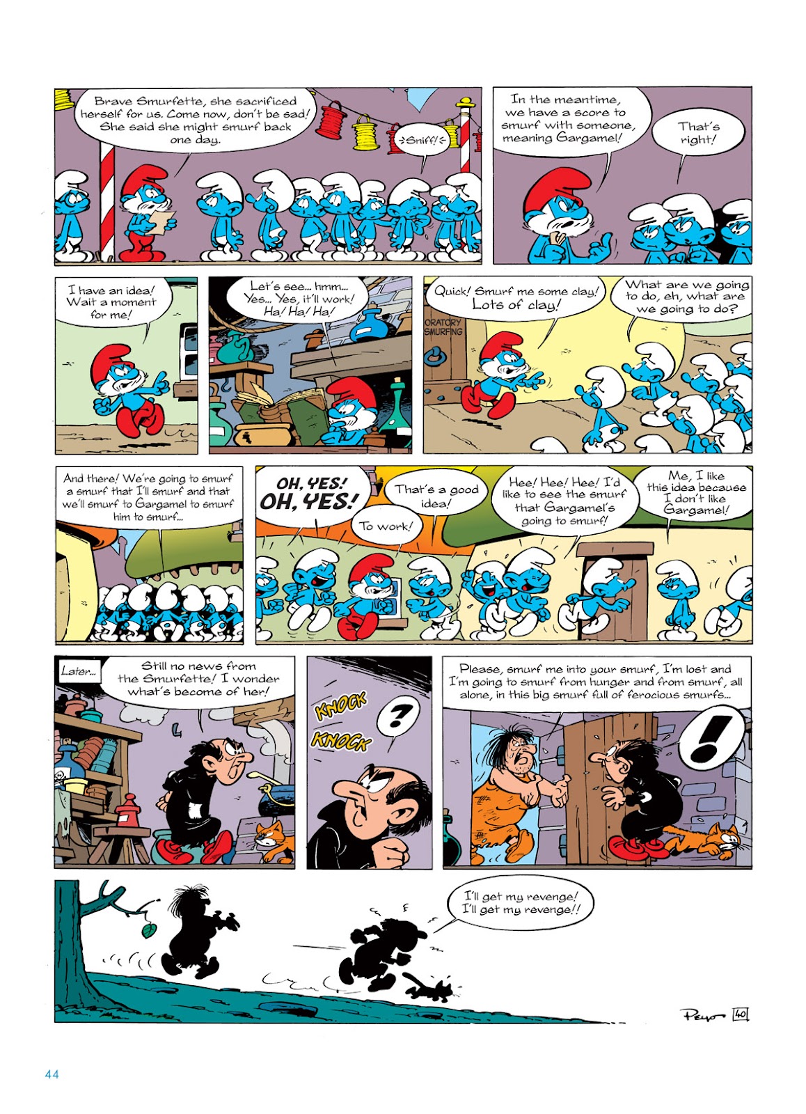 Read online The Smurfs comic -  Issue #4 - 44