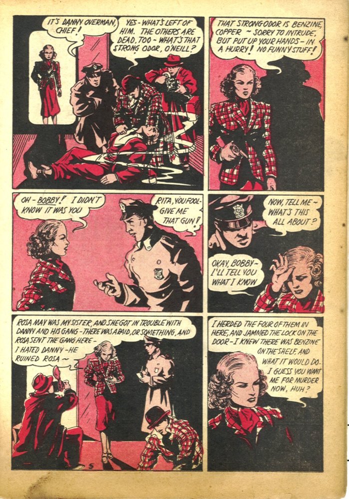 Read online Amazing Mystery Funnies comic -  Issue #11 - 31