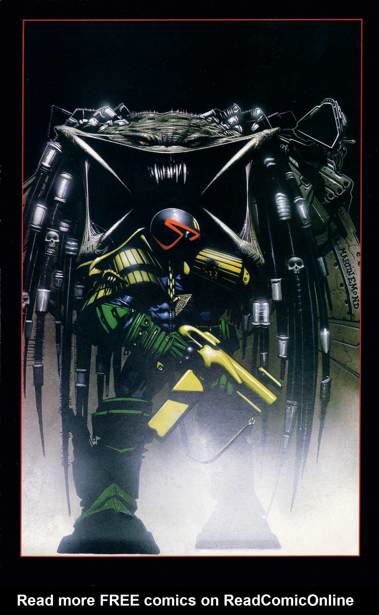 Read online Predator Versus Judge Dredd comic -  Issue #3 - 23