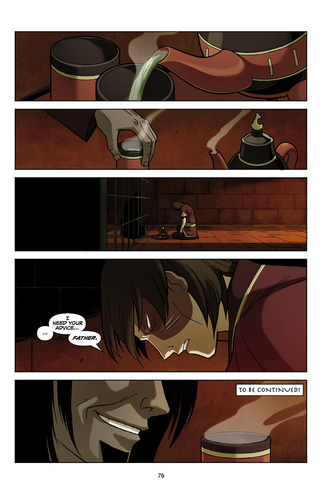 Read online Nickelodeon Avatar: The Last Airbender - The Promise comic -  Issue # Part 1 - 77