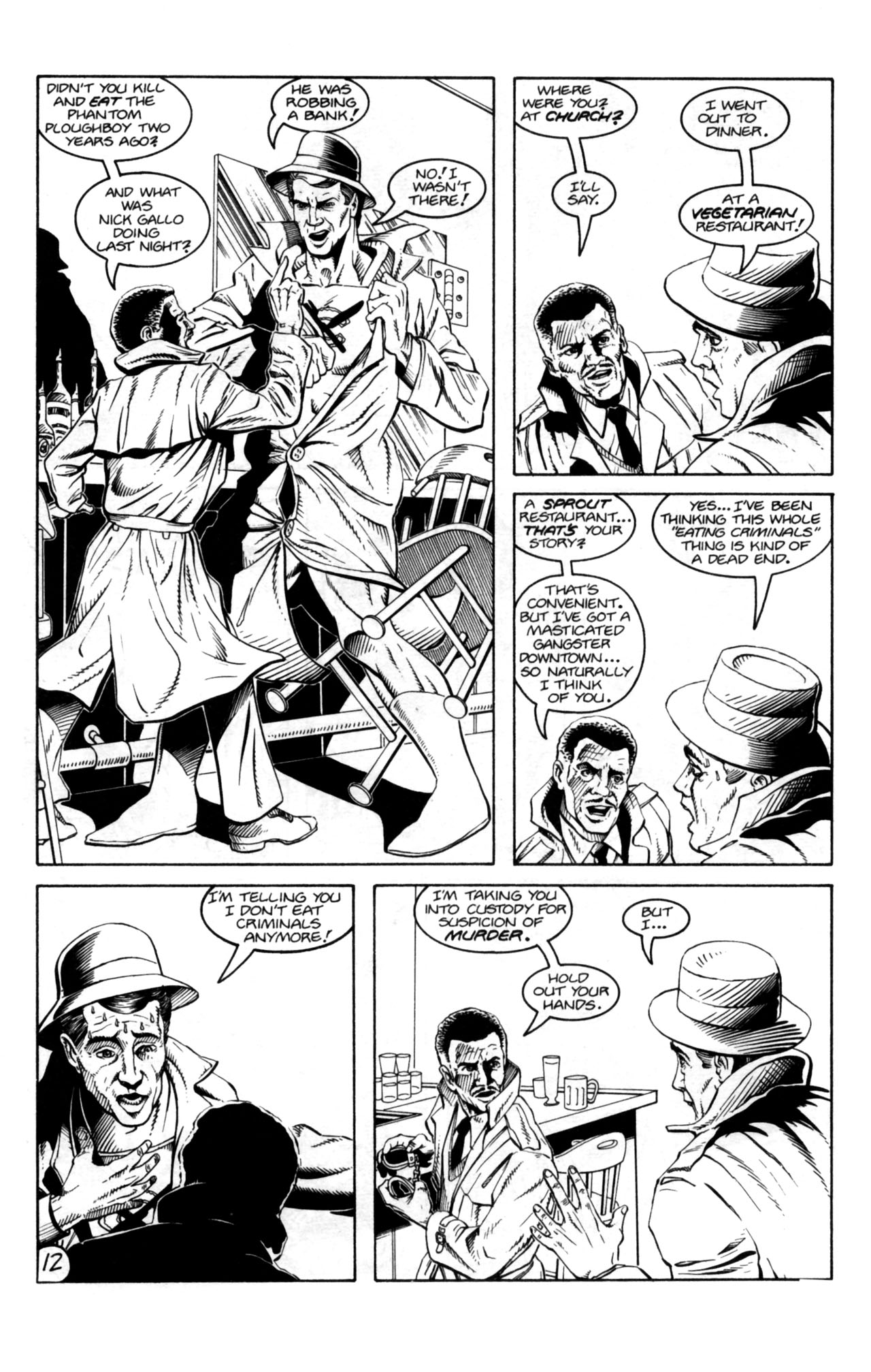 Read online Man-Eating Cow comic -  Issue #1 - 14