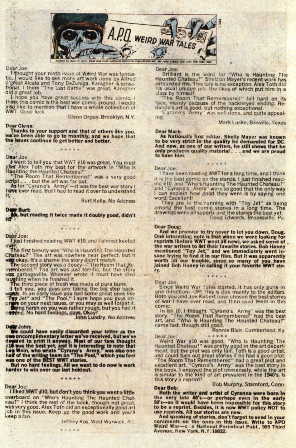 Read online Weird War Tales (1971) comic -  Issue #14 - 24